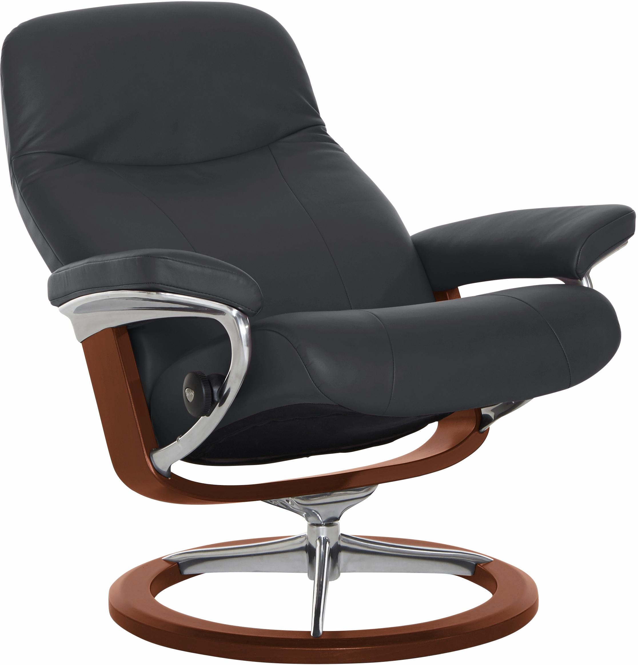 Stressless Relaxsessel "Garda", mit Signature Base, Größe M, Gestell Braun