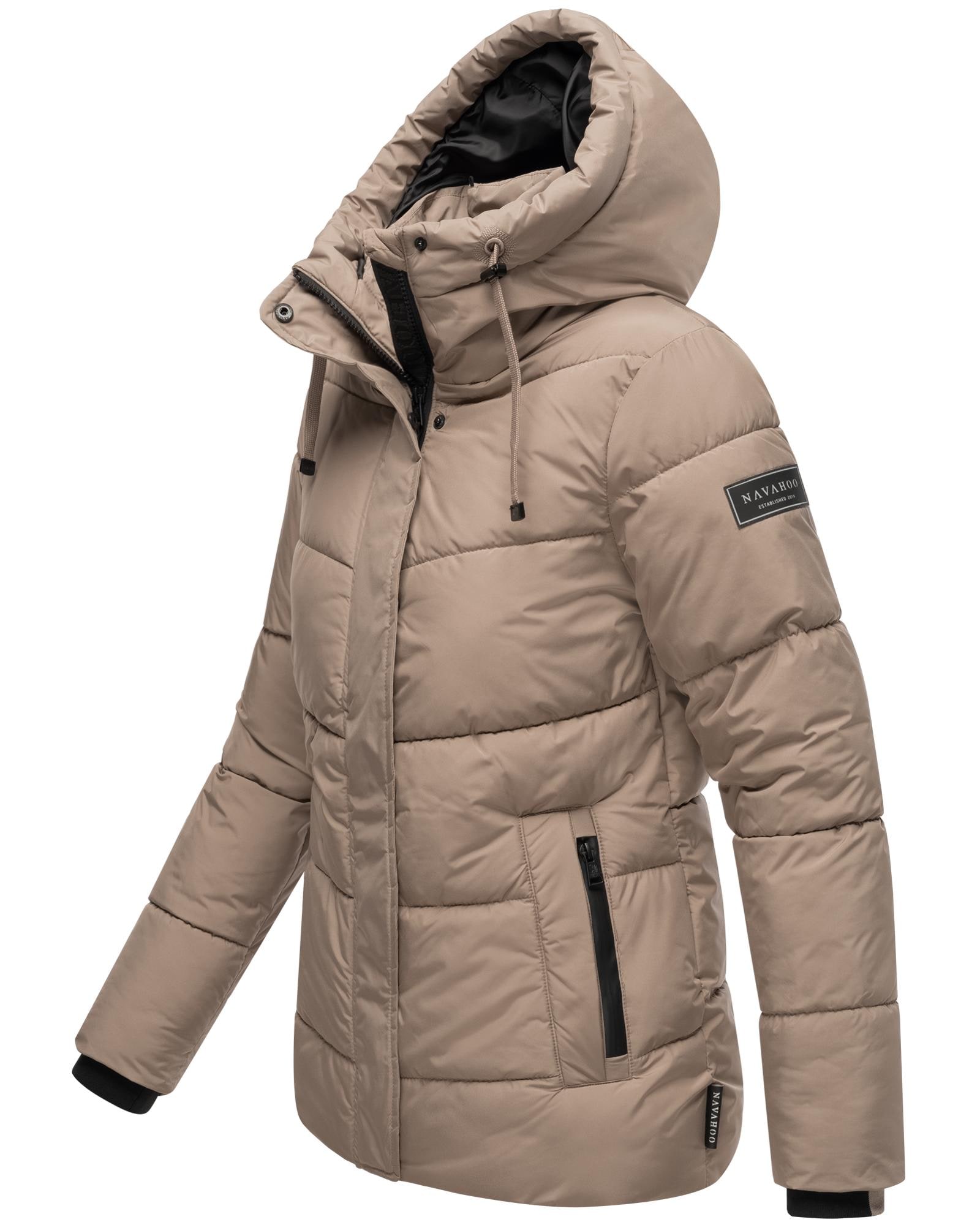 Navahoo Steppjacke »Sag ja XIV«, mit Kapuze, Warme gesteppte Winterjacke mit Kapuze