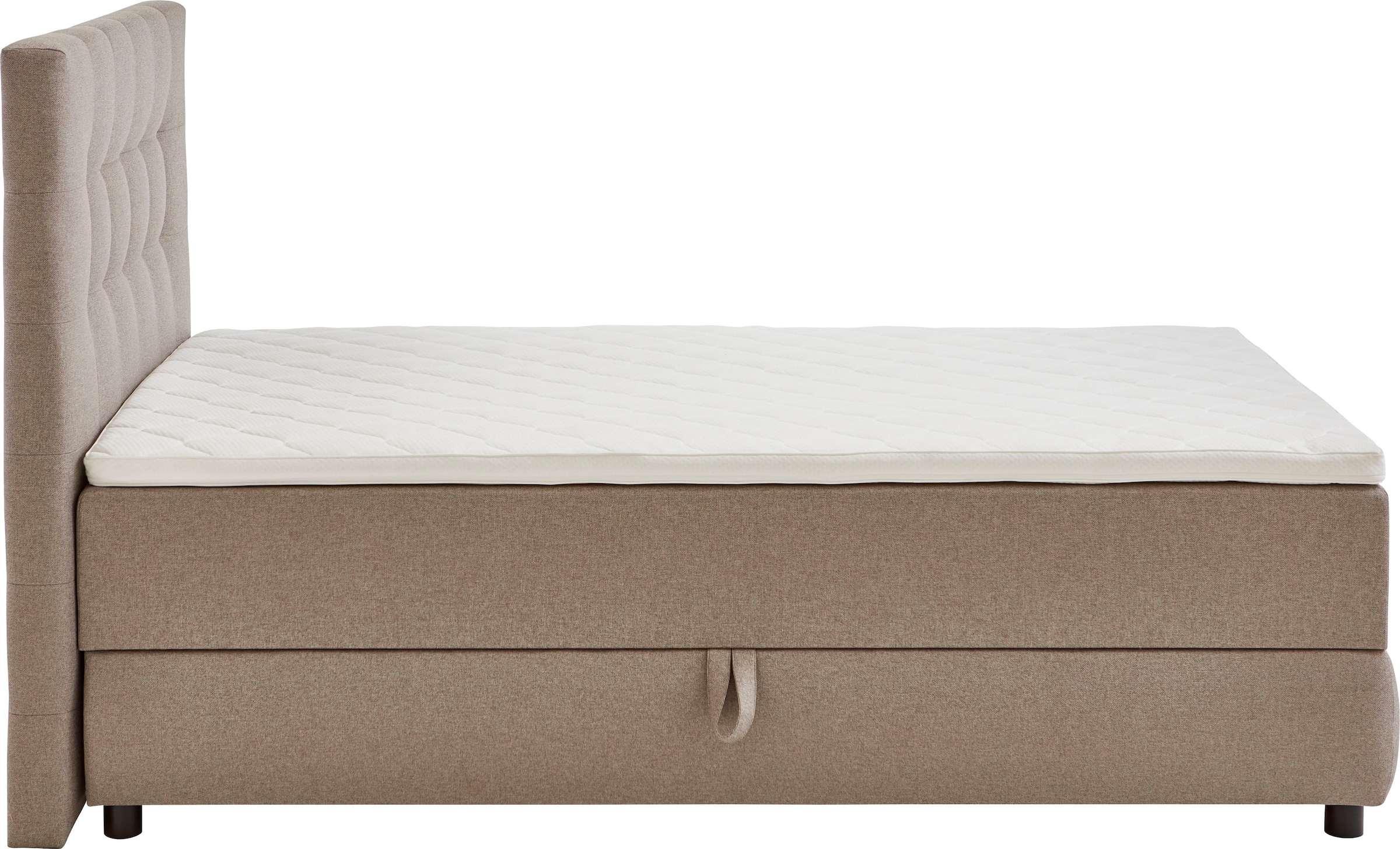 ATLANTIC home collection Boxbett »LILO«, inkl. Bettkasten und Topper