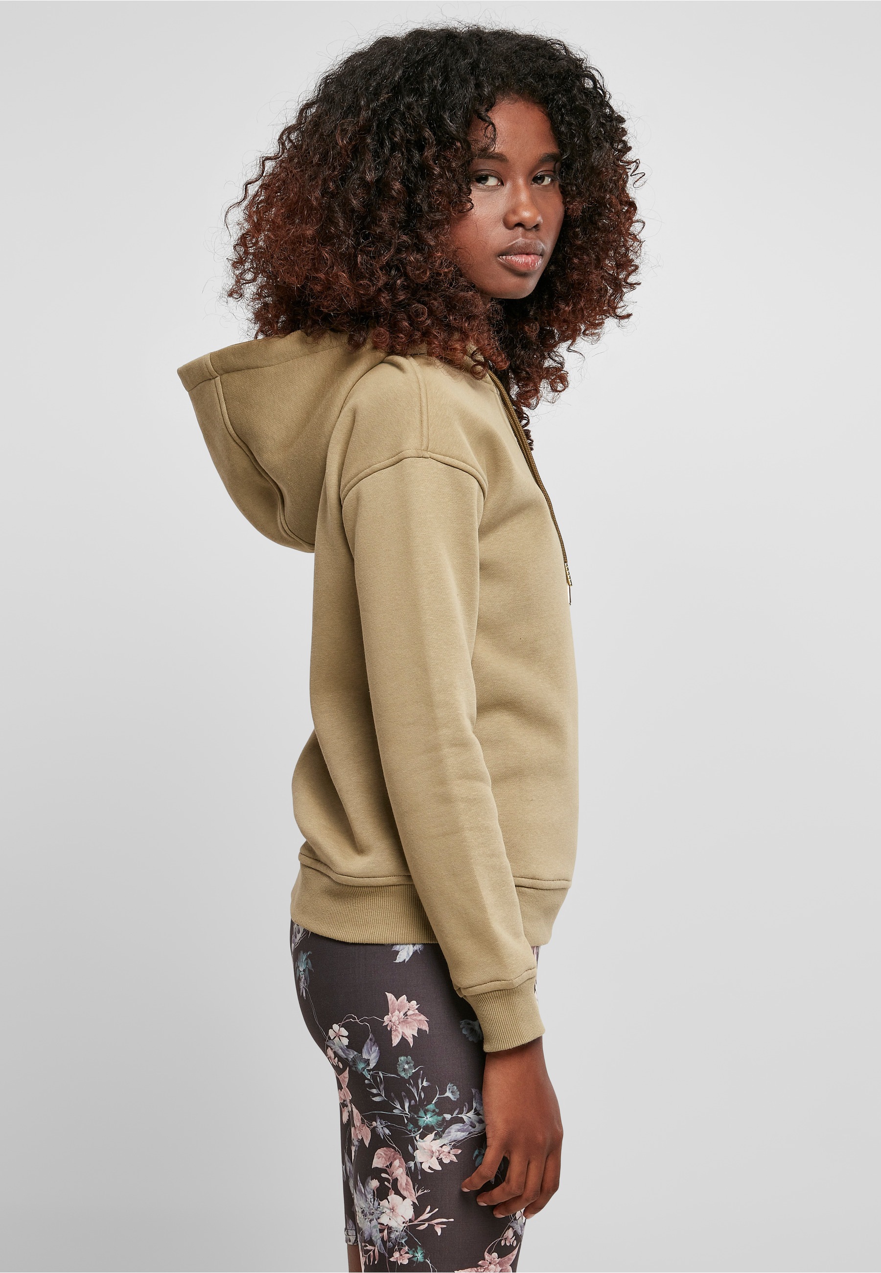 URBAN CLASSICS Kapuzenpullover »Urban Classics Damen Ladies Hoody« 1 Stk.