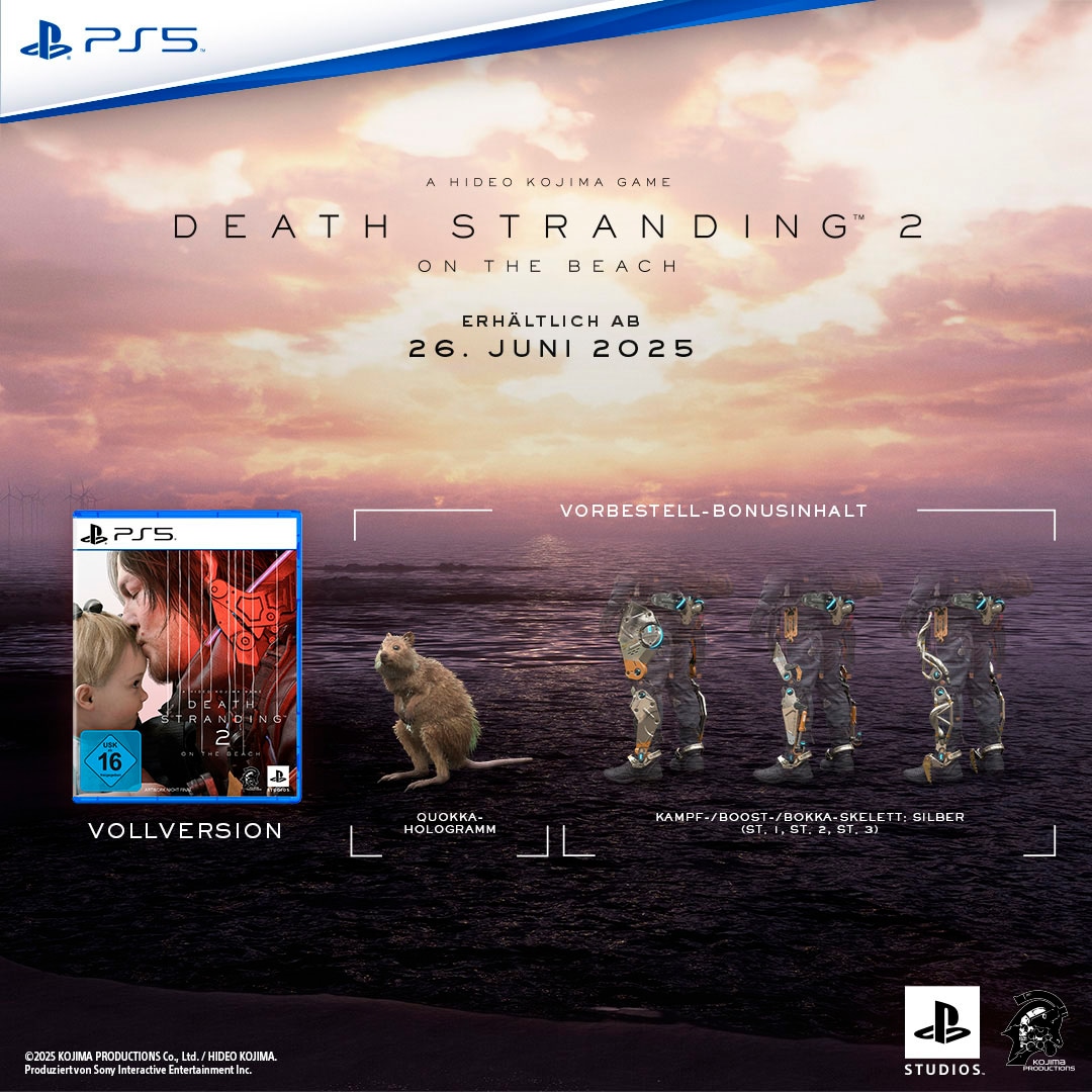 PlayStation 5 Spielesoftware »Death Stranding 2: On the Beach«, PlayStation 5