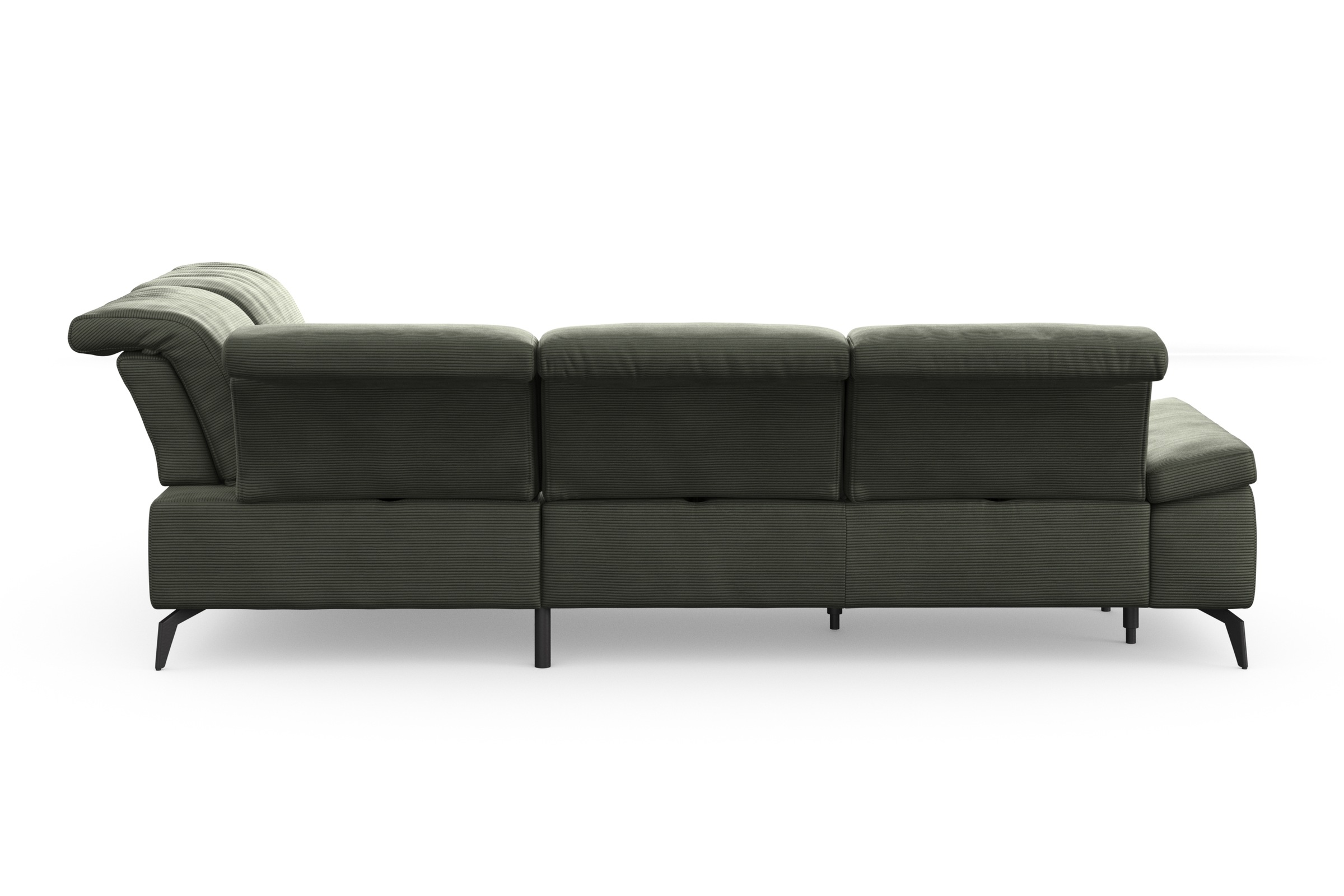 sit&more Ecksofa »Cabana L-Form«, Ottomane, wahlweise mit Sitztiefen-,Armlehnen- und Kopfteilfunktion