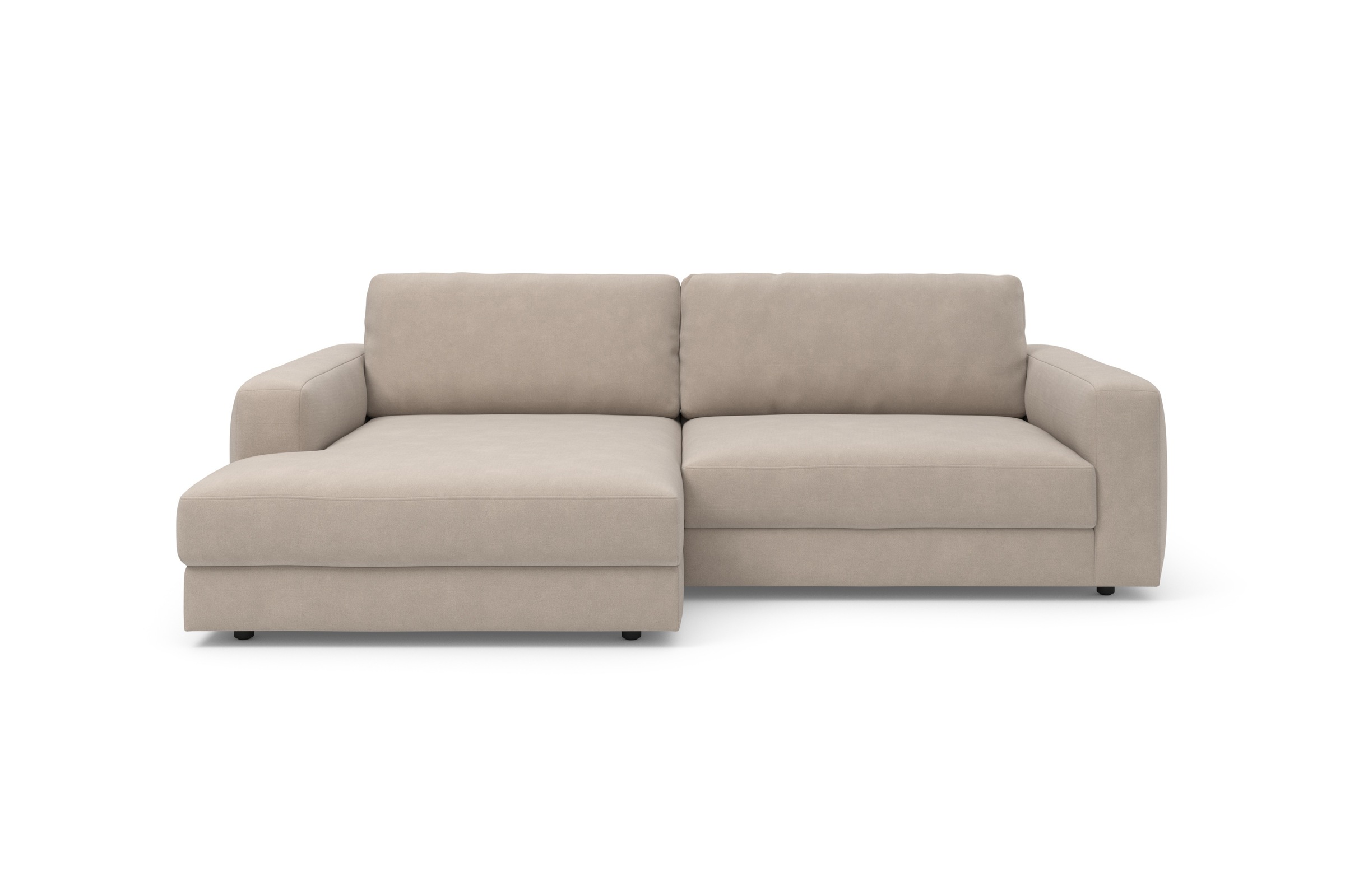 TRENDMANUFAKTUR Ecksofa »Bourbon, Designsofa mit tollem Sitzkomfort, L-Form,«, extra tiefe Sitzfläche, wahlweise mit Sitztiefenverstellung