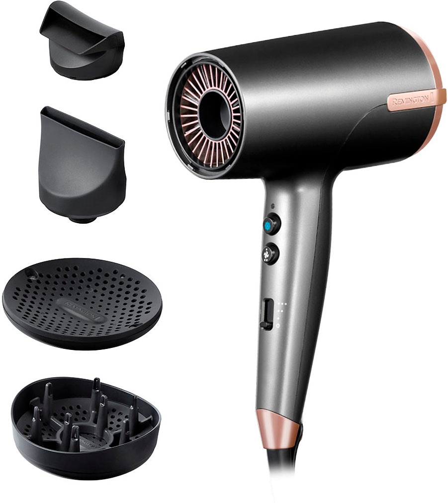 Remington Grau One Dry & Style D6077 Haartrockner, Berhitzungsschutz - Image 4