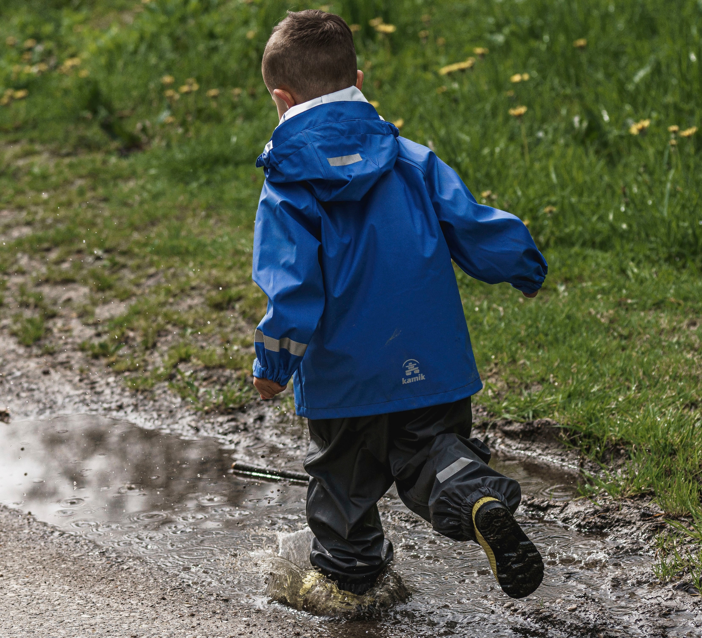 Regen- | Kamik BAUR Matschjacke mit Kinder«, - für ▷ SPOT »BAY Kapuze für BAY und
