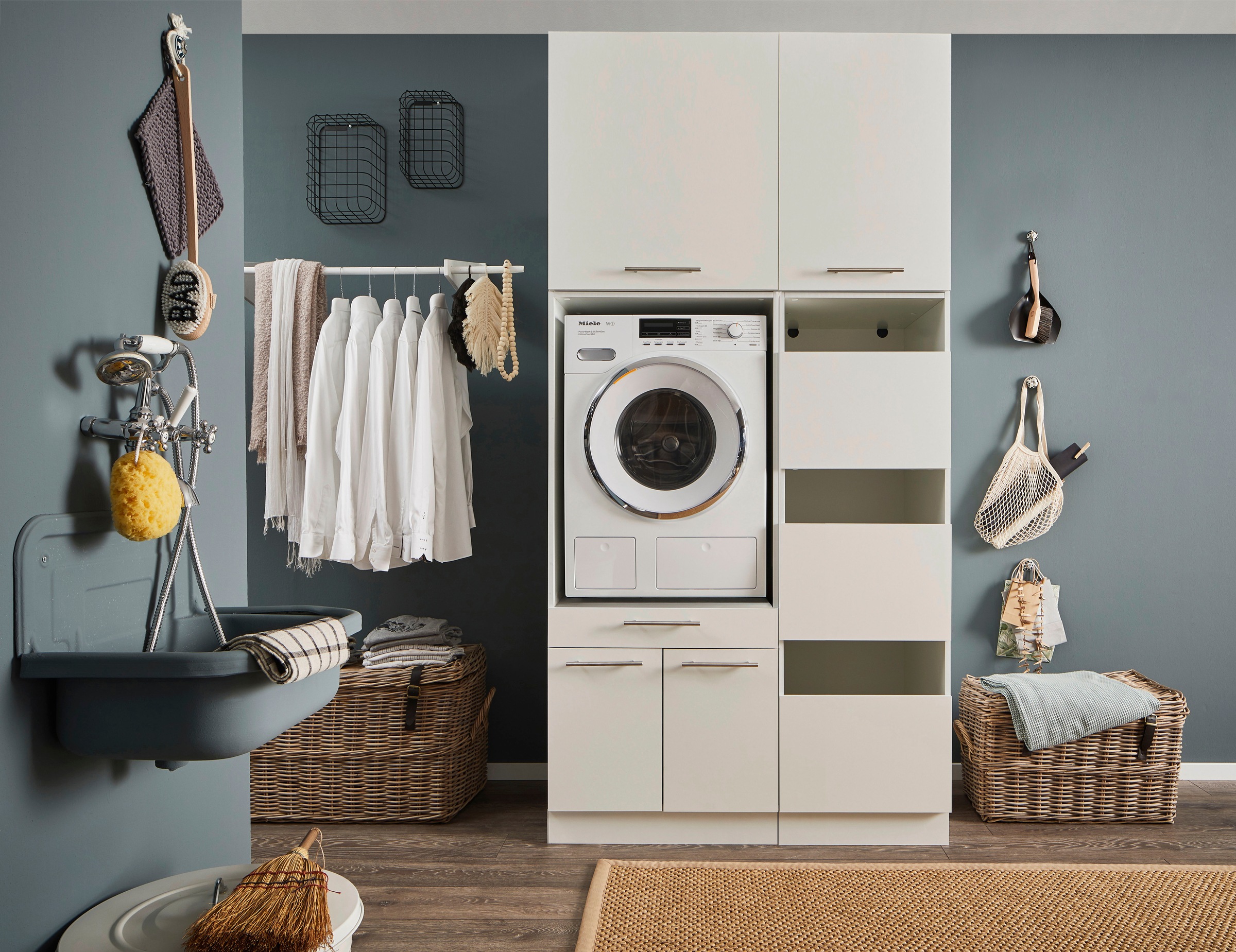 Laundreezy Mehrzweckschrank-Set "Laundreezy, 4-tlg. Mehrzweckschrank-Set B/ günstig online kaufen