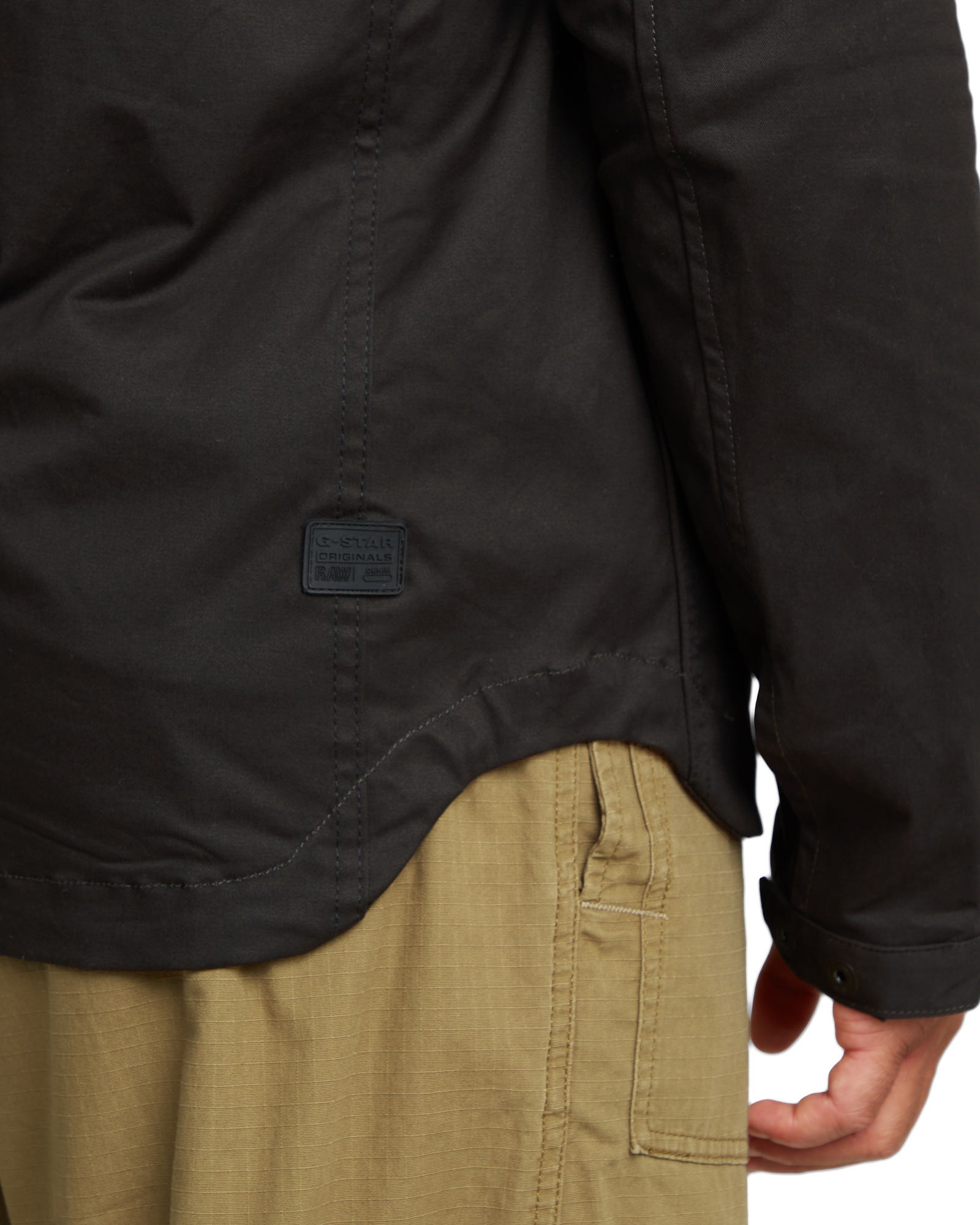 G-STAR Langarmshirt »Batt Hooded Overshirt«