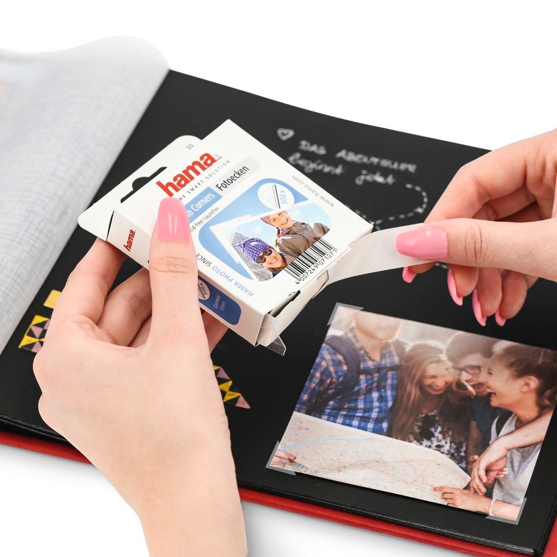 Hama Aufkleber »Fotoecken-Spender Aktion, 2x500 Ecken, Doppelpack«