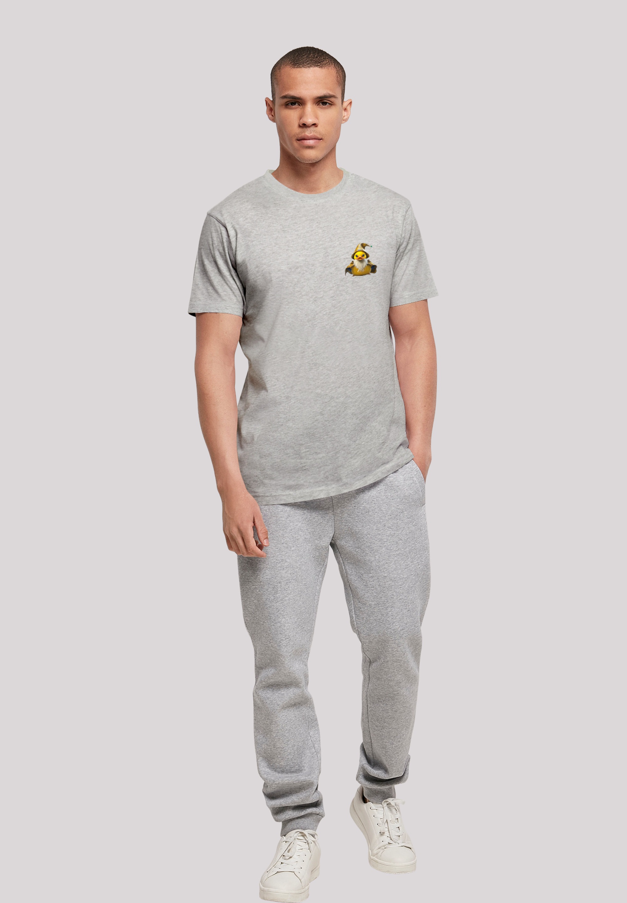F4NT4STIC T-Shirt »Rubber Duck Wizard TEE UNISEX«, Print