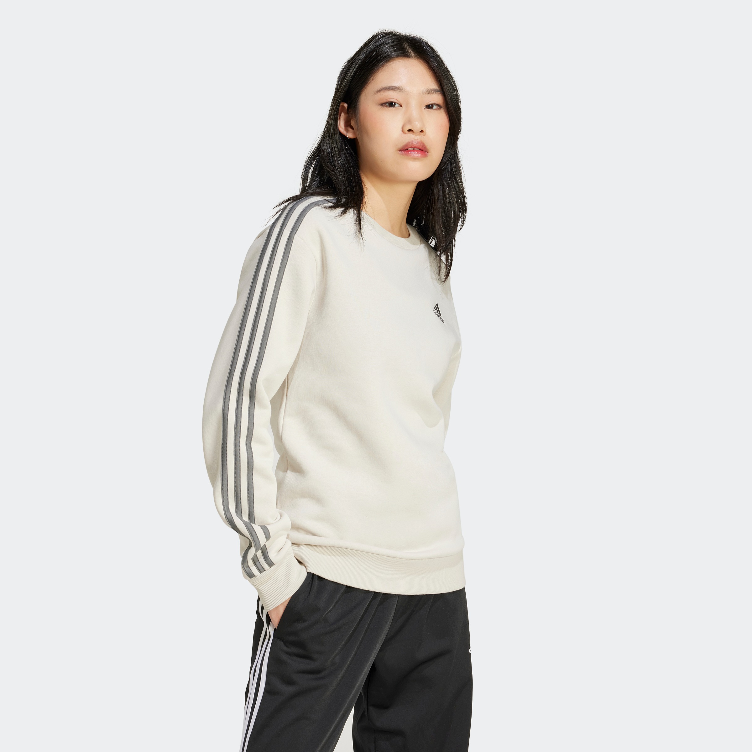 adidas Sportswear Sweatshirt "W 3S FL SWT" günstig online kaufen