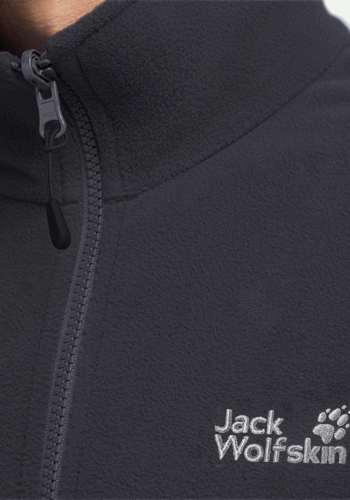 Jack Wolfskin Fleecejacke »TAUNUS 100 FZ M« Winddicht, atmungsaktiv, Übergangsjacke