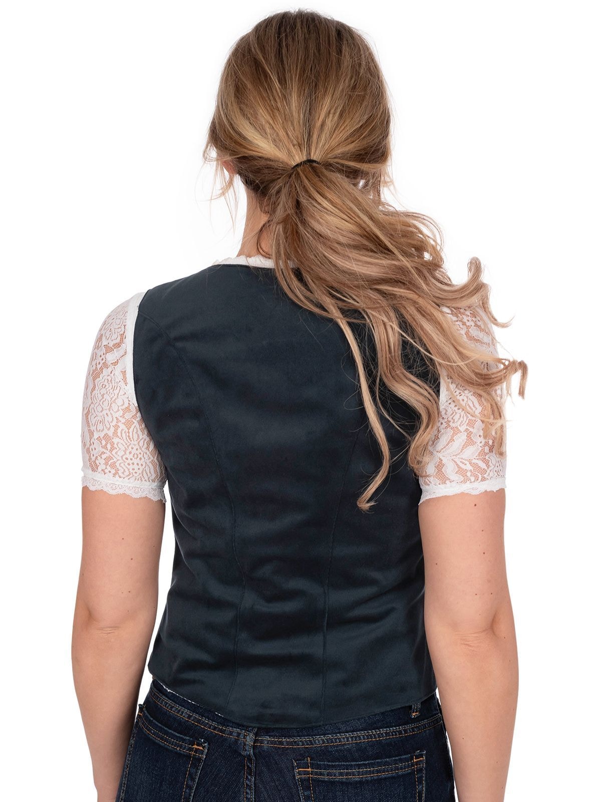 OS-Trachten Trachtenbluse »Mieder 453001-3060«