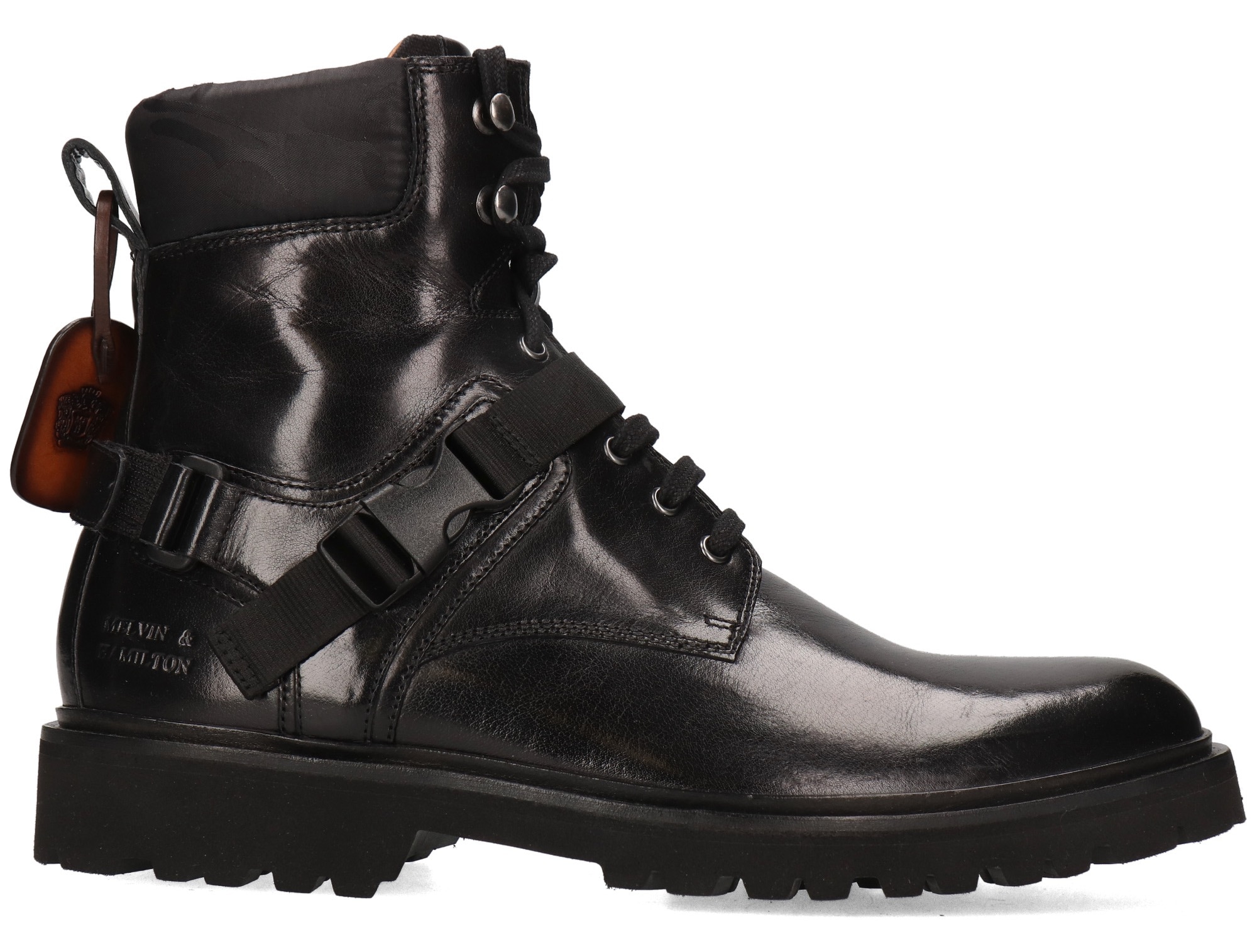 Schnürstiefel »Pierce 31 - vegetabil gegerbt«, Chunky Boots, Freizeitschuh,...