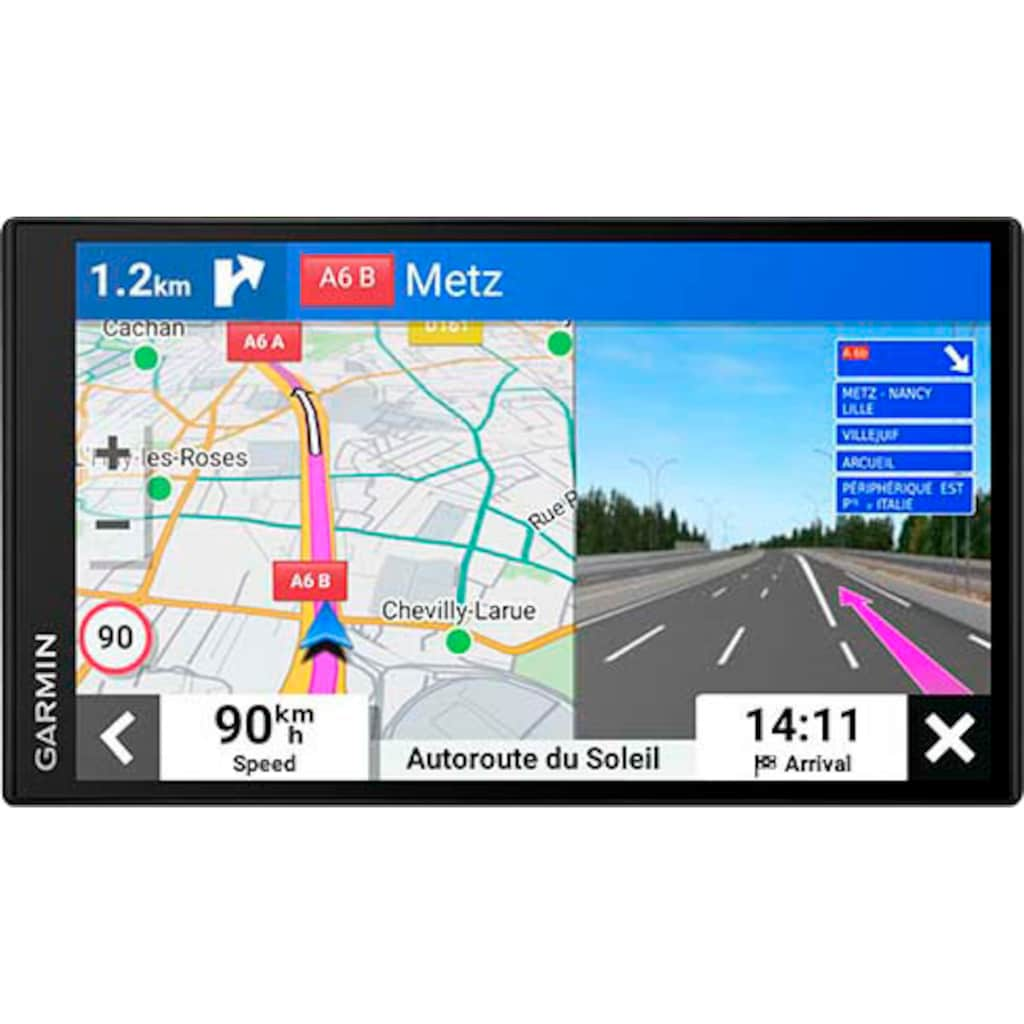 Garmin Navigationsgerät »DriveSmart™ 76 mit Amazon Alexa EU, MT-S«, (Karten-Updates)