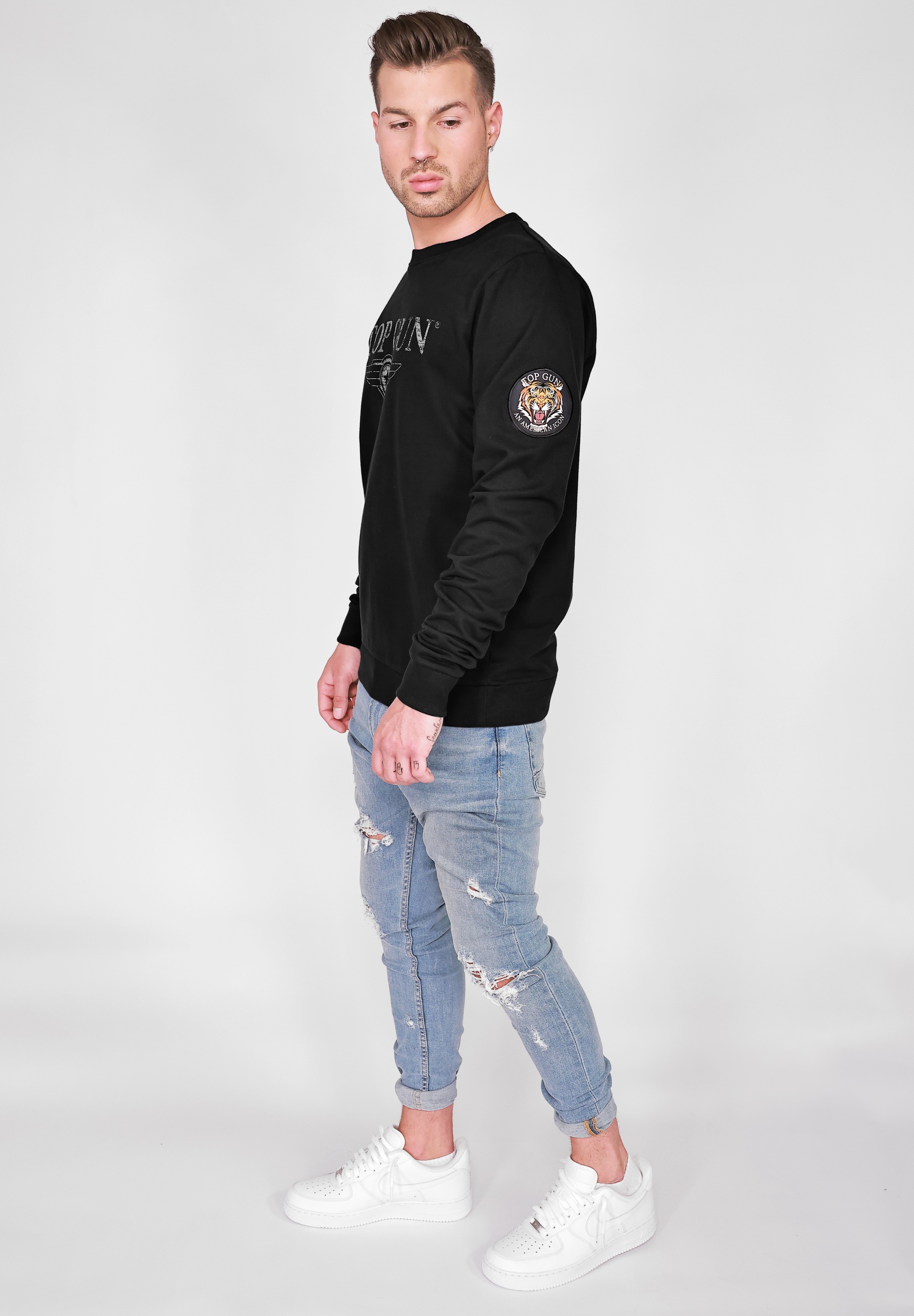 TOP GUN Sweater »TG20213005«