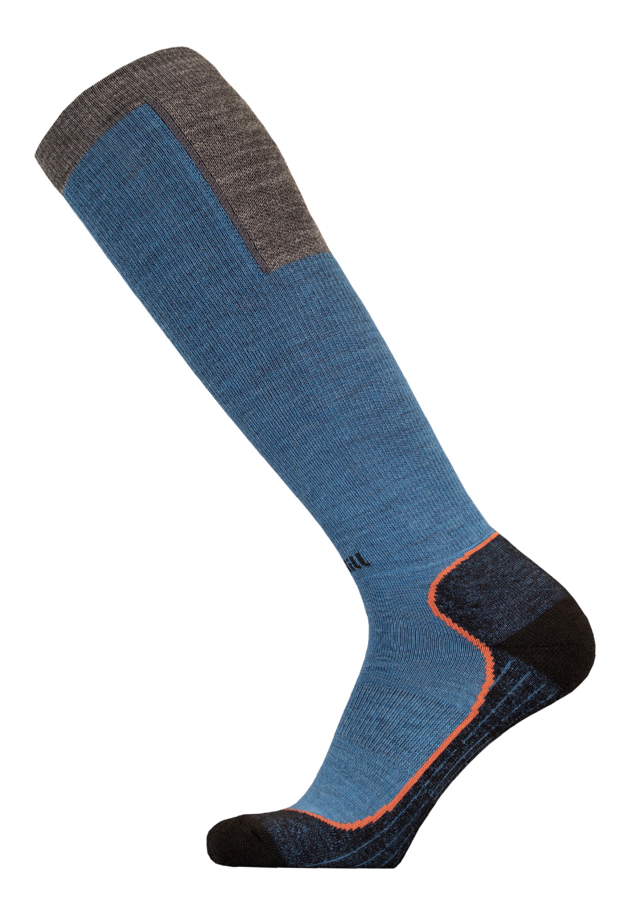 UPHILLSPORT Damen Socken "OUNA", Gr. 35, blau, 60% Wolle, 20% Polyamid, 18% Polypropylen, 2% Elasthan, mehrfarbig, Socken, mit mehrlagiger Struktur