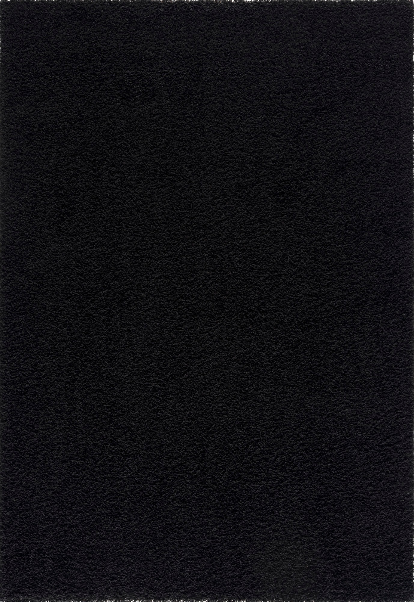 Hochflor-Teppich SANAT "LOCA" Gr. 2, schwarz, B:80cm H:30mm L:150cm, Kunstfaser, Teppiche, Wohnzimmer, Langflor, Shaggy, Schlafzimmer 2