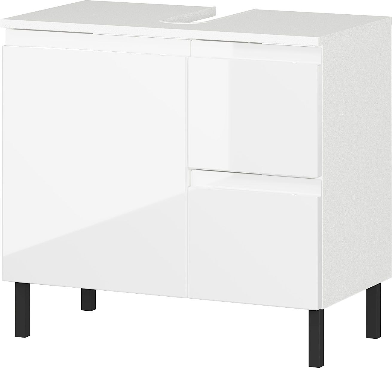 GERMANIA Waschbeckenunterschrank "Scantic" 1 Stk. tlg. mit Siphonausschnitt