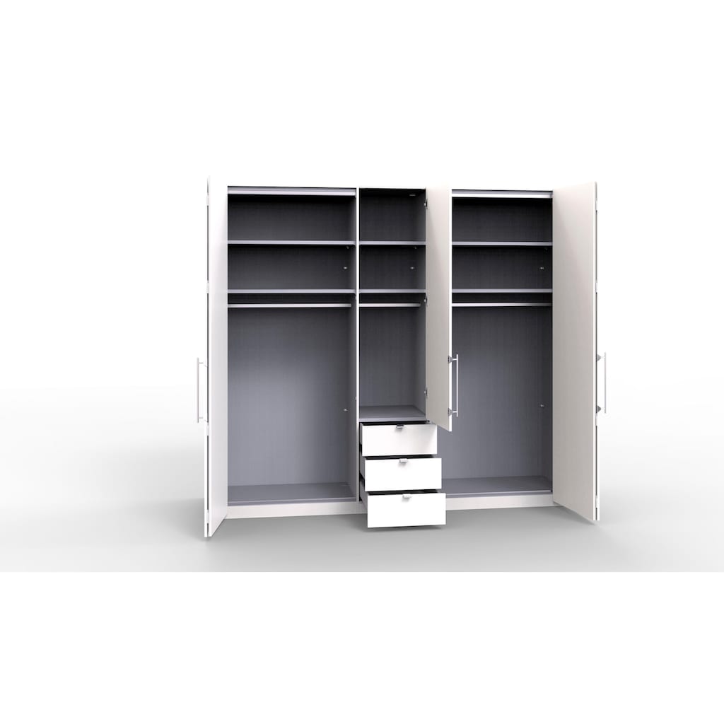 WIEMANN Kleiderschrank »Loft«, Glasfront