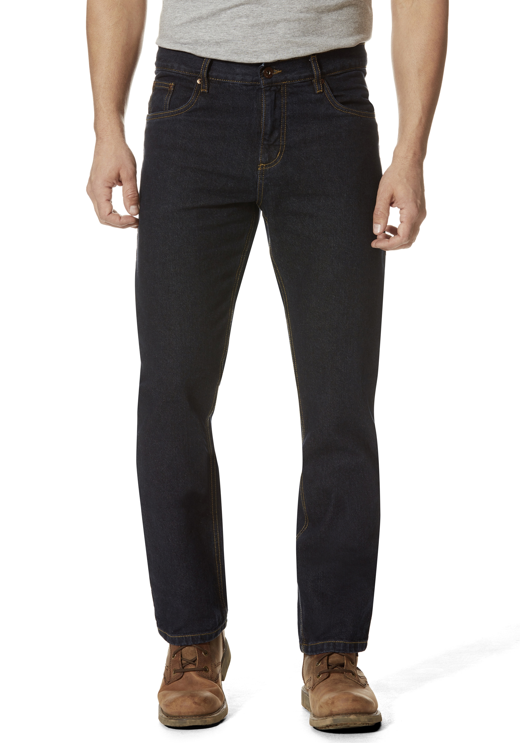 HERO by John Medoox 5-Pocket-Jeans "Denver Denim Regular Straight Rigid", S günstig online kaufen