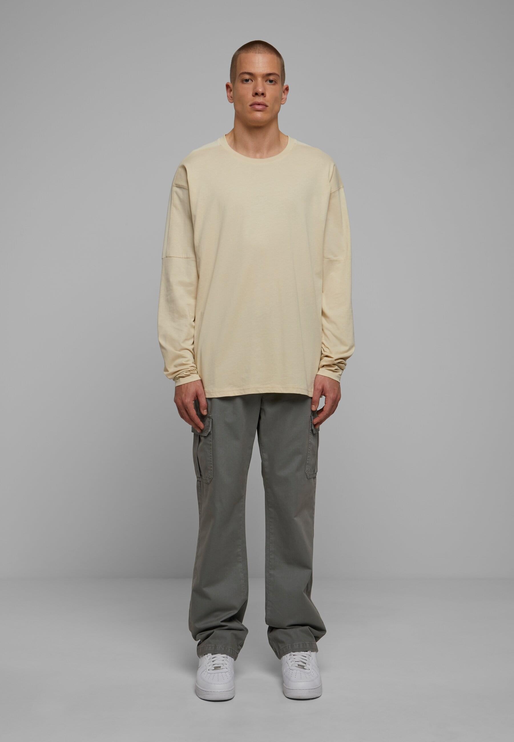 URBAN CLASSICS Longsleeve »Urban Classics Herren Raglan Back Longsleeve«, (1 tlg.)