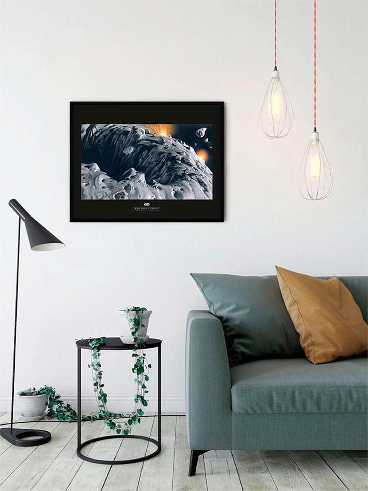 Komar Bild »Star Wars Classic RMQ Asteroid« Star Wars 1 Stk. tlg. Wandbild zur Dekoration im Kinderzimmer - ohne Rahmen