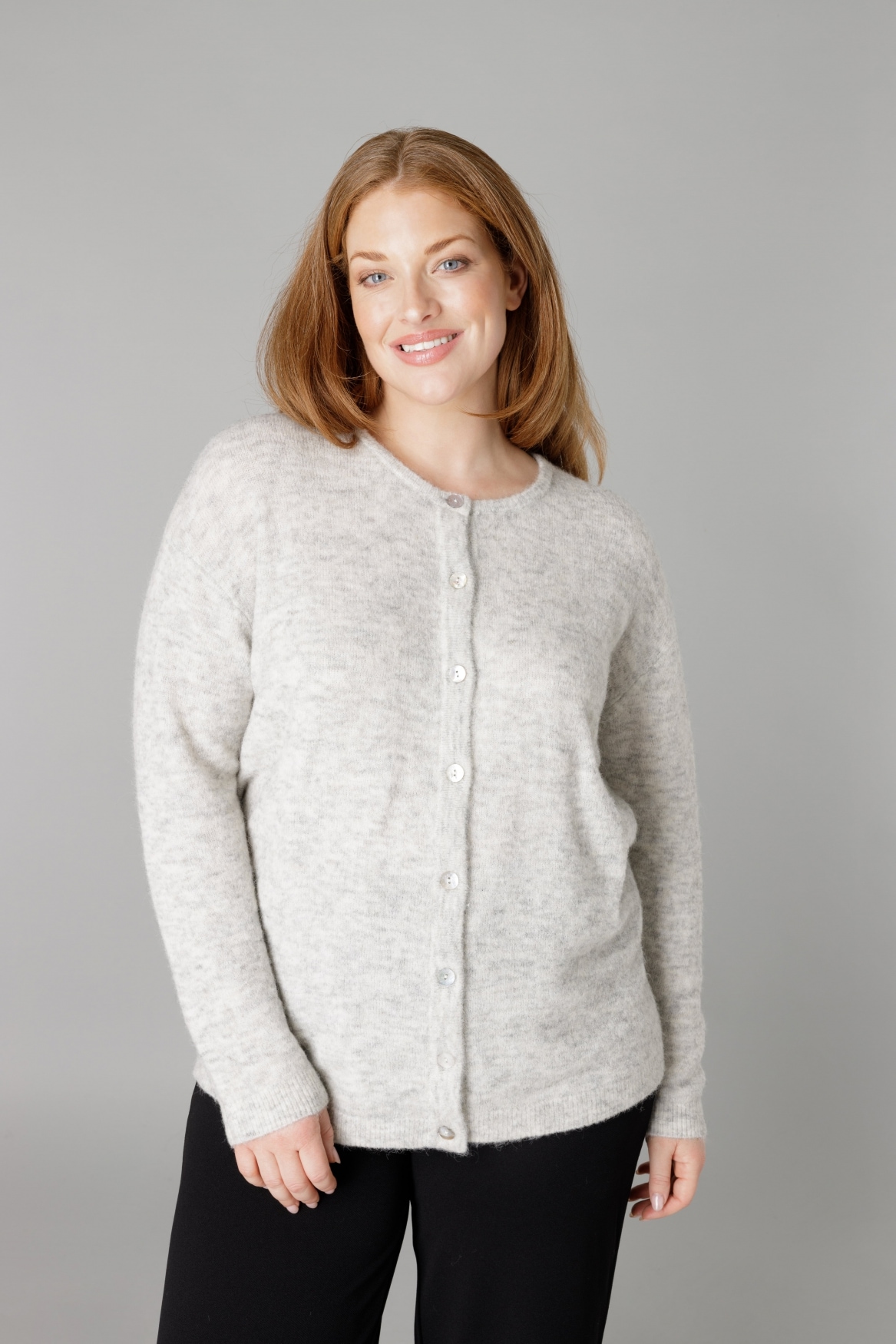 Base Level Curvy Cardigan "Yulia", mit Wolle günstig online kaufen