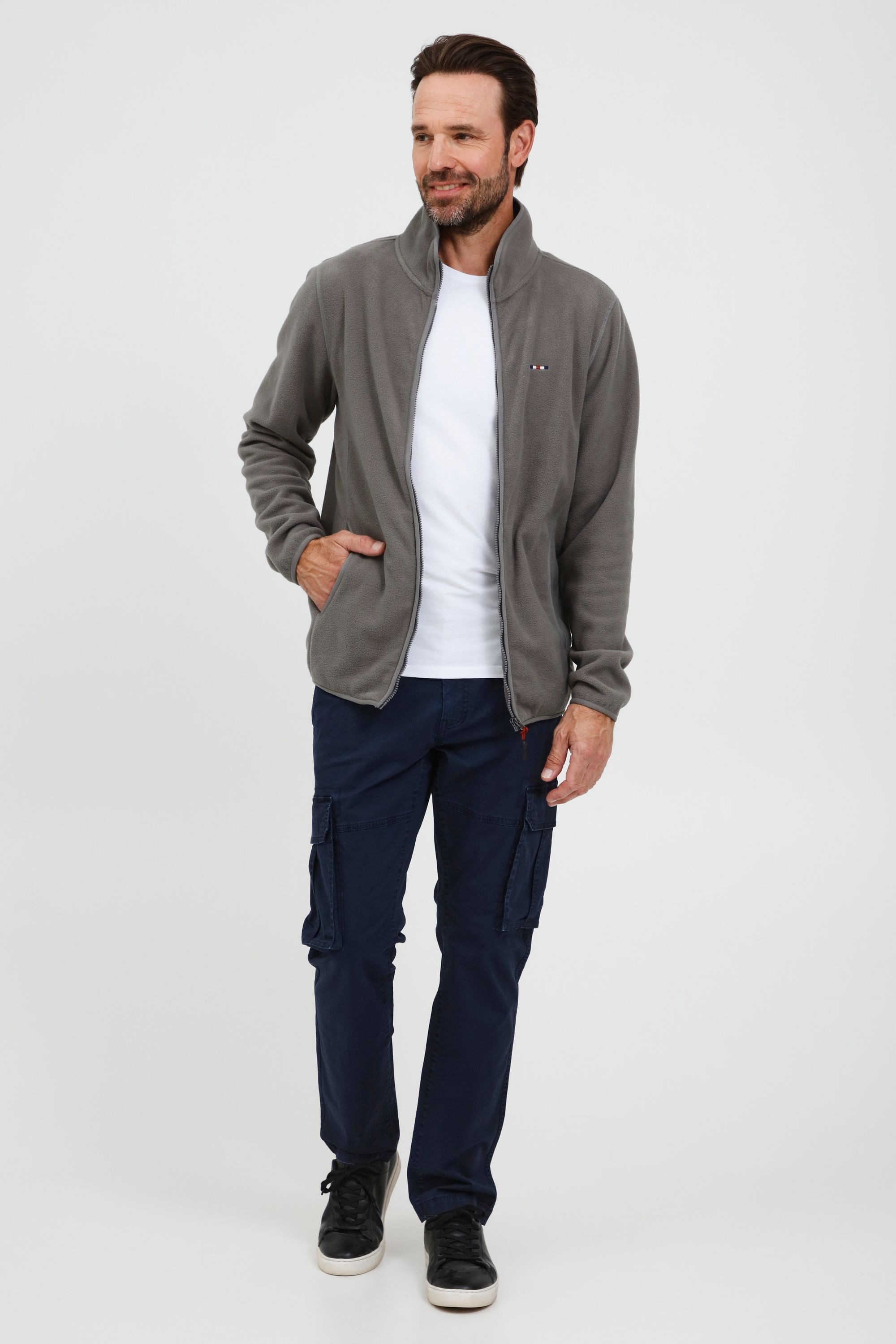 FQ1924 Fleecejacke »Fleecejacke FQBror«, ohne Kapuze