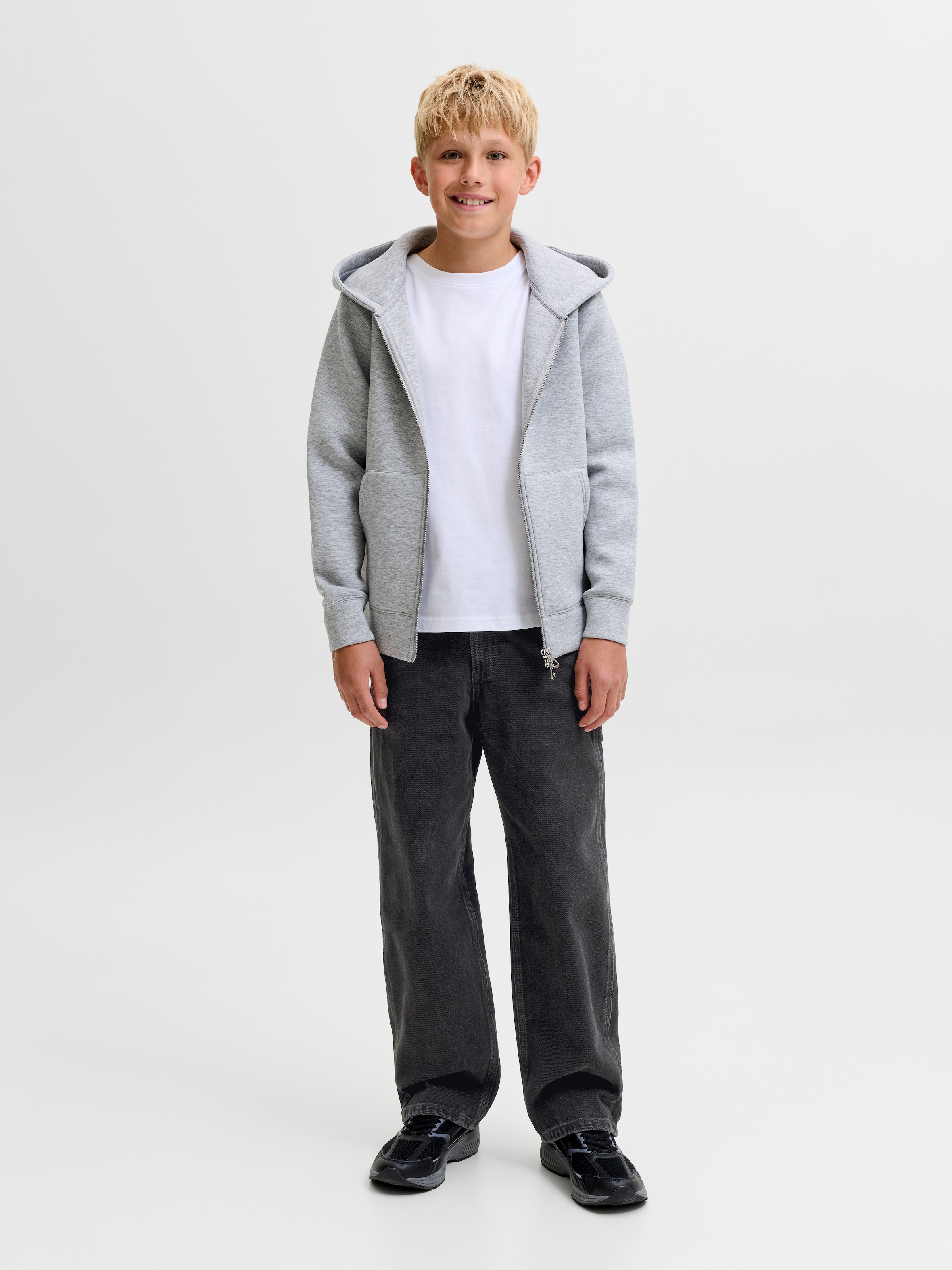 Jack & Jones Junior Relax-fit-Jeans »JJIALEX JJCARPENTER AT 562 JNR« Baumwolle, relaxed fit