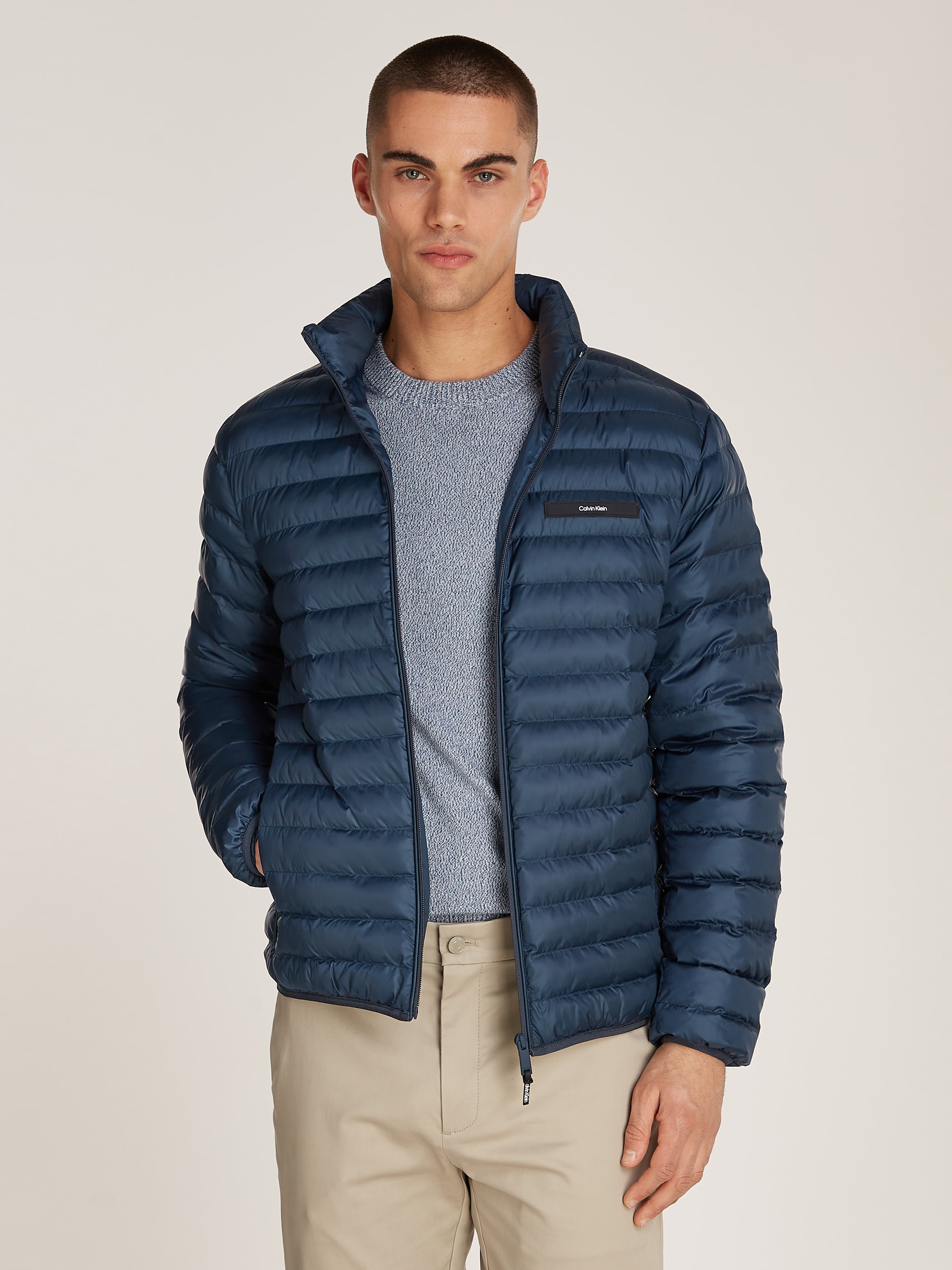 Calvin Klein Steppjacke "PACKABLE QUILT JACKET", mit Logopatch