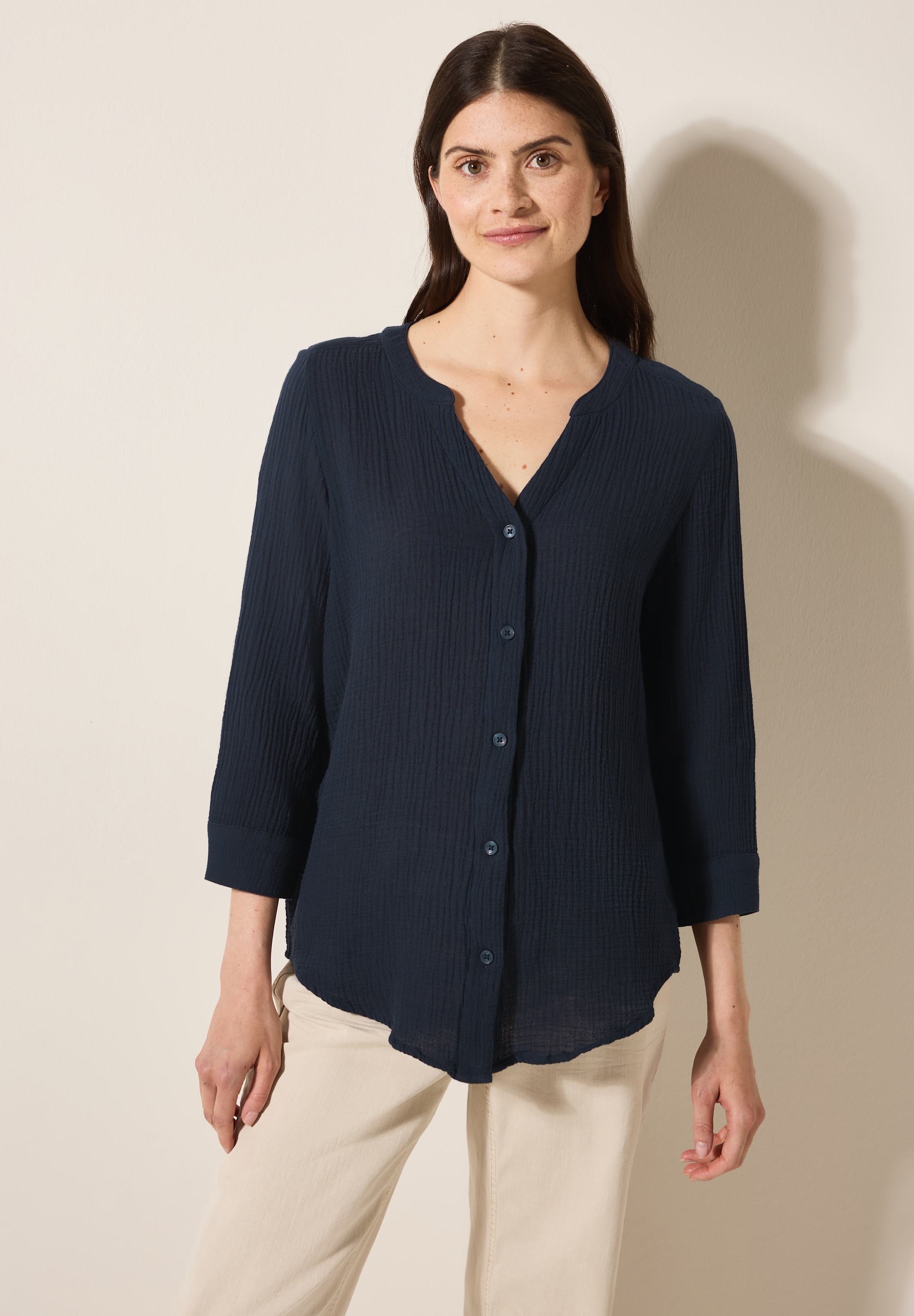 Cecil Shirtbluse, aus reiner Baumwolle günstig online kaufen
