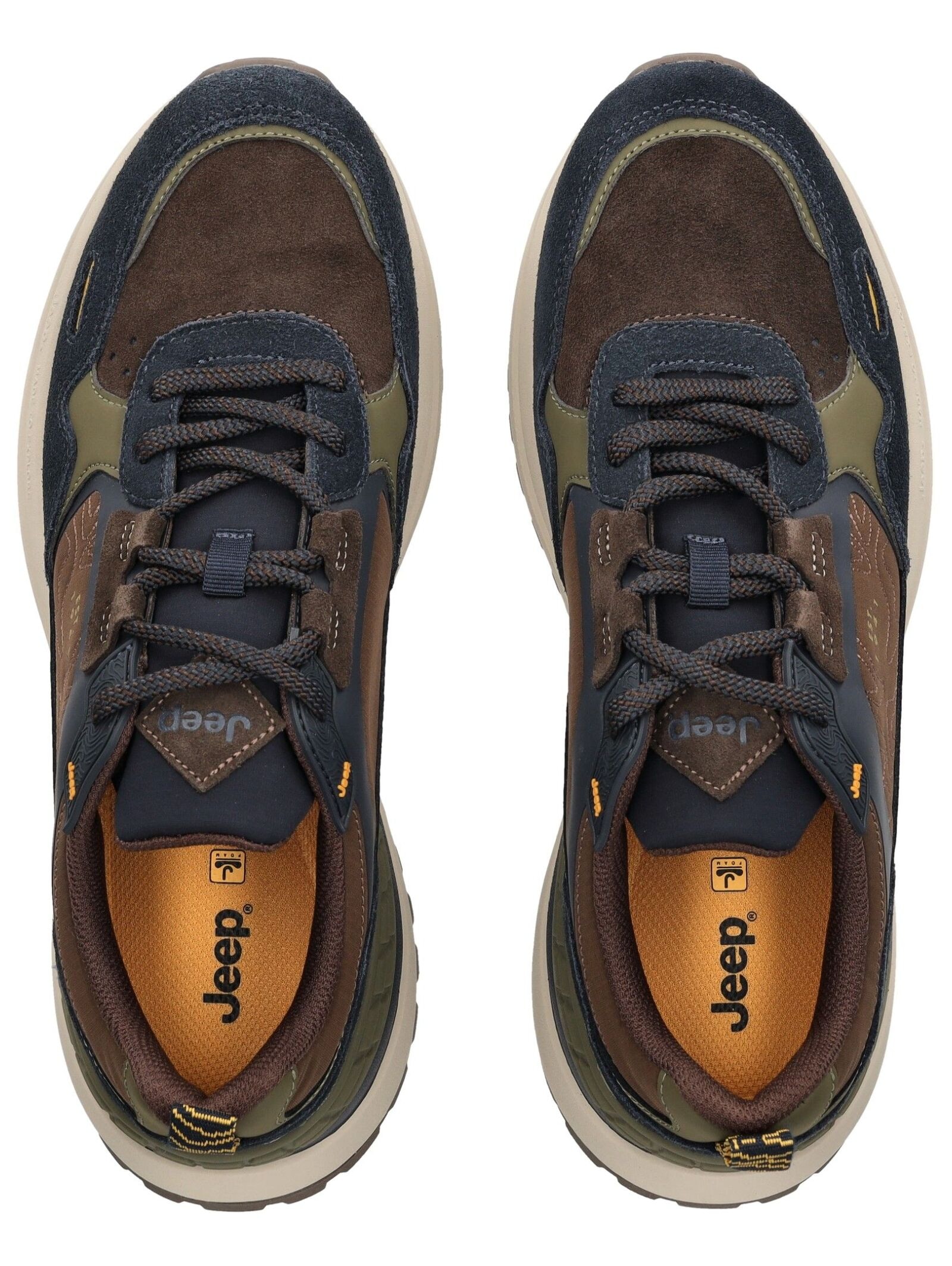 Jeep Sneaker »Jeep Sneaker Lederimitat/Textil«