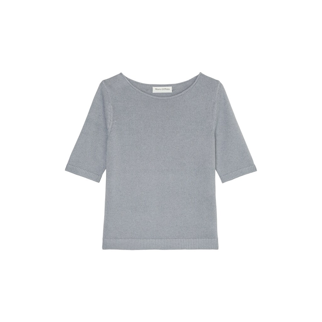 Marc O'Polo Strickpullover »aus Organic-Cotton-Leinen-Mix«