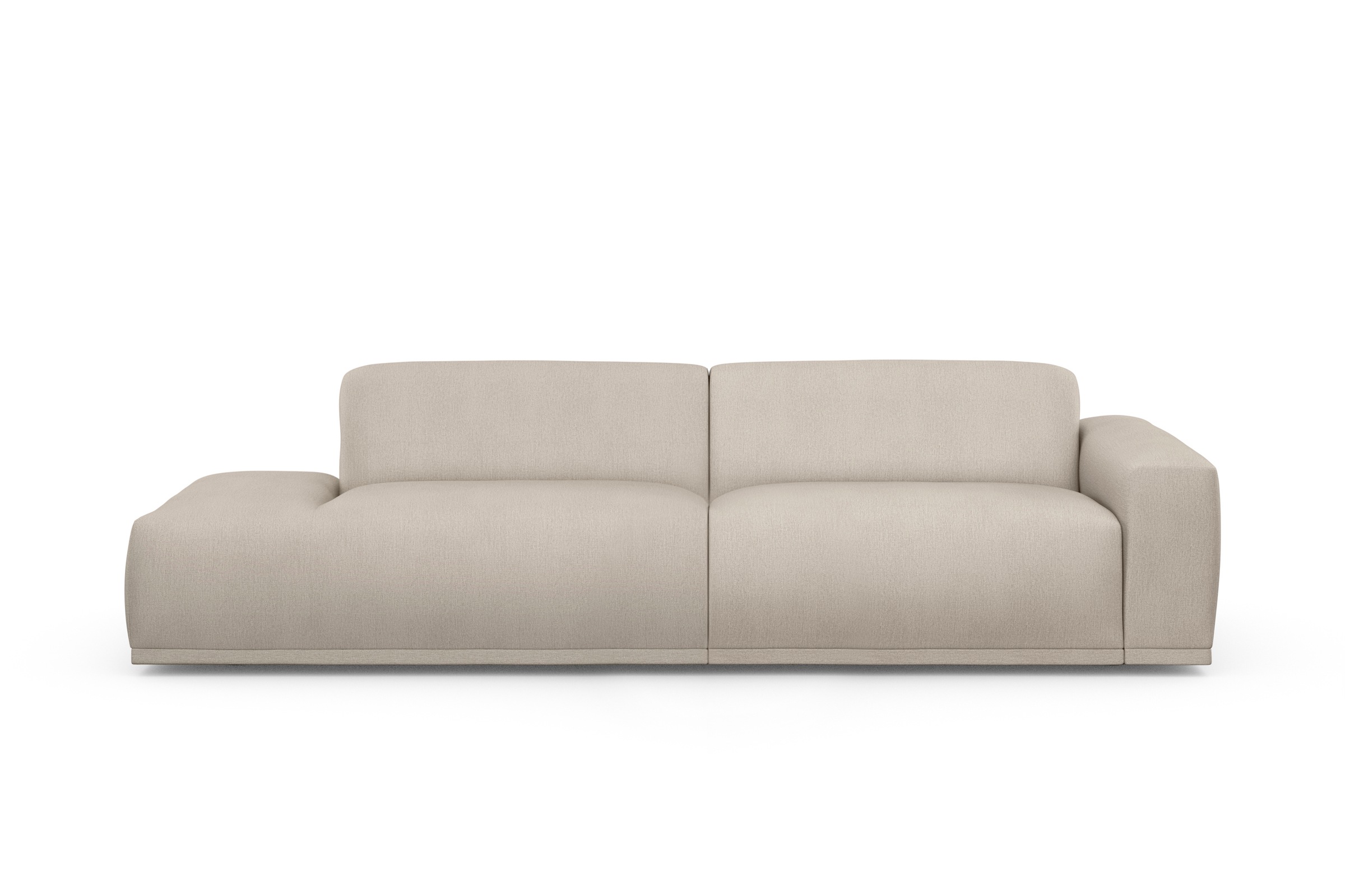 TRENDMANUFAKTUR Big-Sofa »Braga, mit hochwertigem Kaltschaum, Megasofa, in Cord erhältlich«, modernes Big-Sofa, Couch mit hohem Sitzkomfort, 277/72/107 cm (B/H/T)