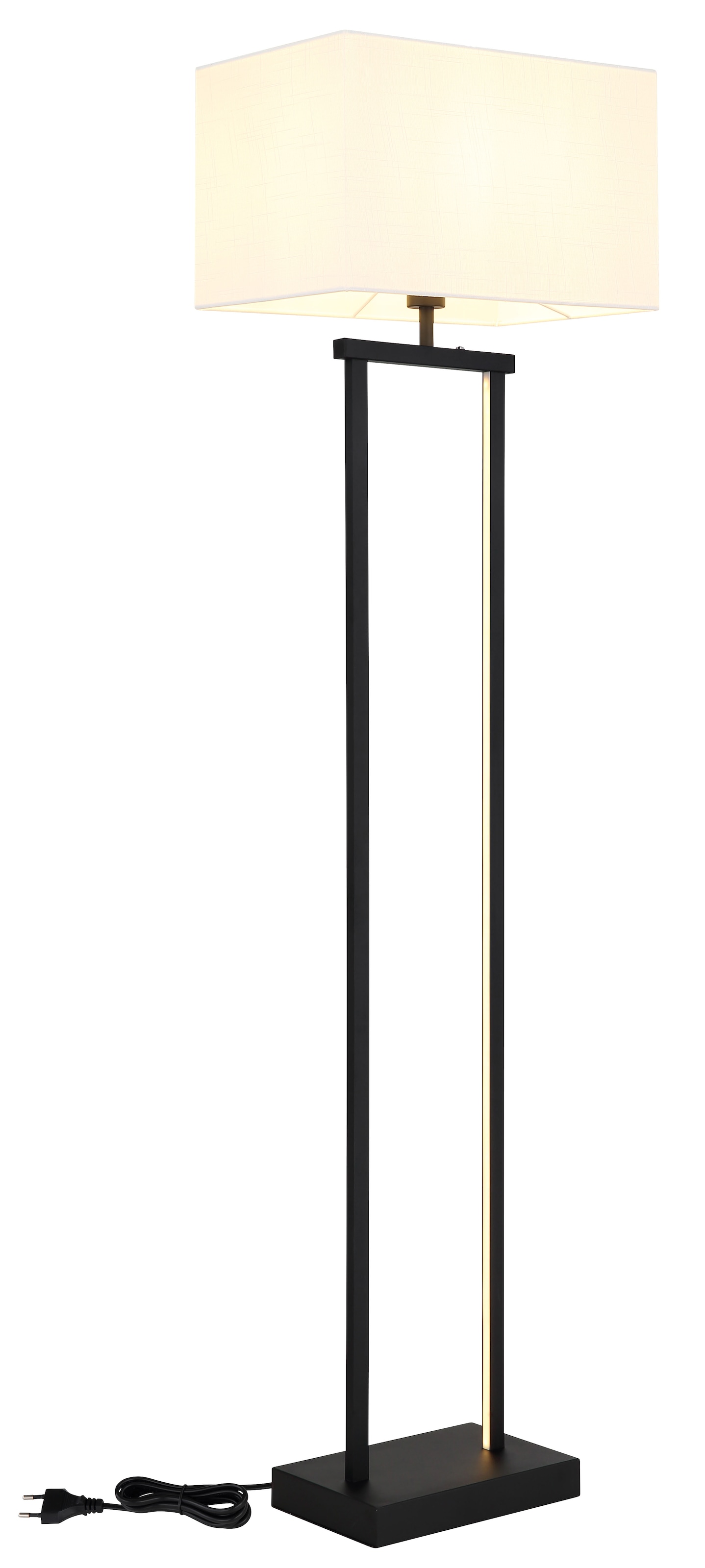 NOWA Stehlampe »SYDNEY« E27 1 Stk. Stehleuchte Metall, LED+E27, dimmbar, modernes Design