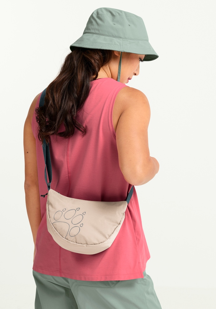 Jack Wolfskin Schultertasche "ZOYA 4" Umhängetasche, Schlüsselhaken, Reißverschlussfach