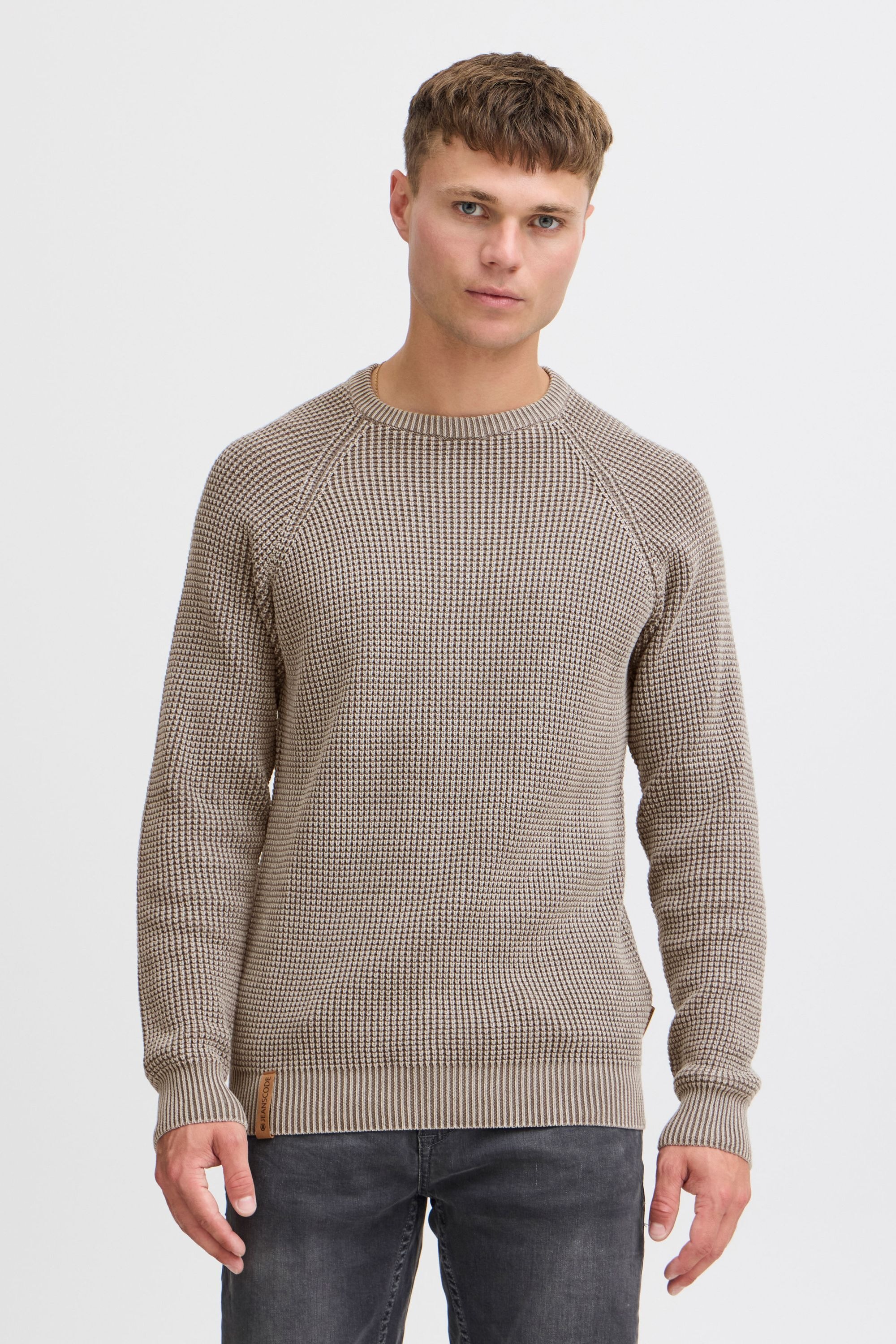 Indicode Strickfleece-Pullover »Strickpullover IDRockford«
