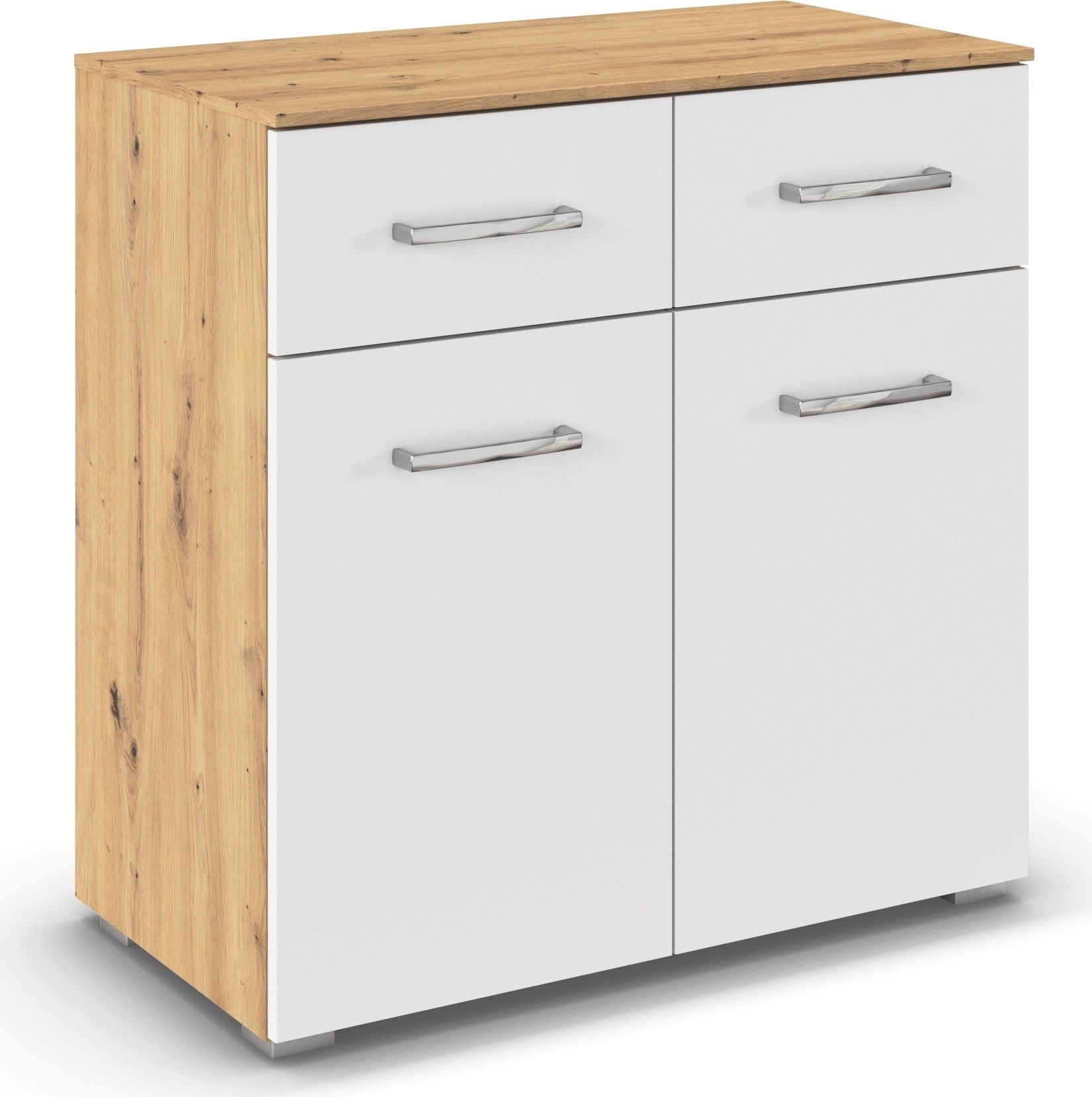 rauch Kommode "Gamma" Breite 80 cm / Höhe 81 cm, verschiedene Griffvariante günstig online kaufen