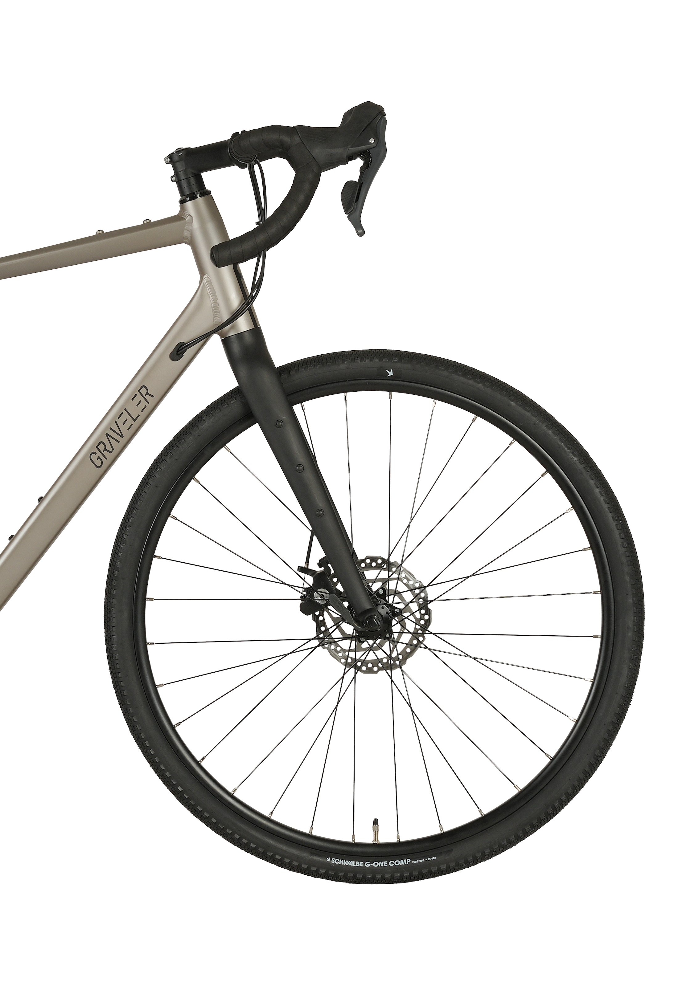 Prophete Gravelbike »Prophete Graveler« 10 Gang microSHIFT Sword Schaltwerk Kettenschaltung