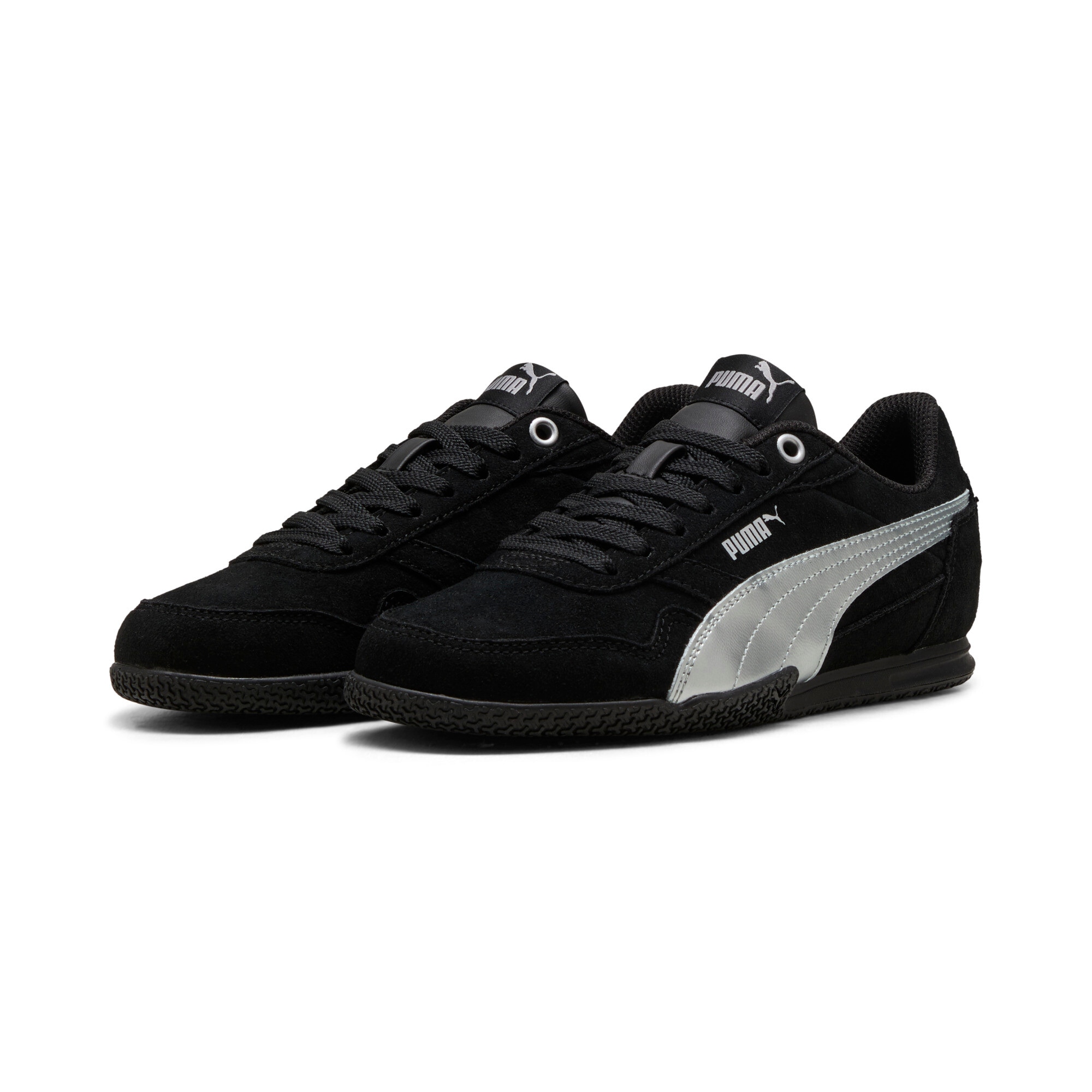 PUMA Sneaker "BELLA DONNA SD METALLIC JR" für Freizeit- und Sportaktivitäten, mit Textil-Innenmaterial