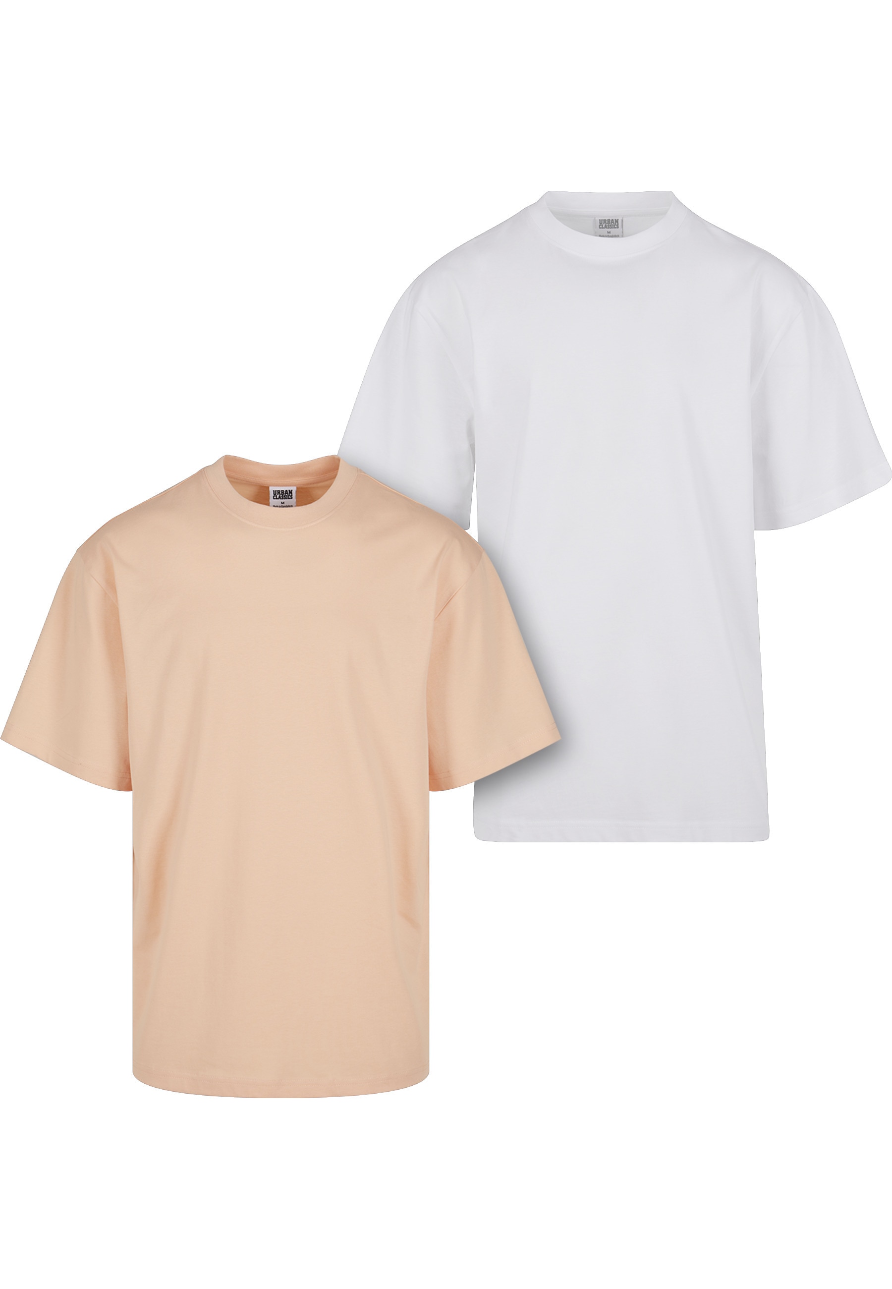 URBAN CLASSICS T-Shirt "Urban Classics Herren Tall Tee 2-Pack" 1 Stk.