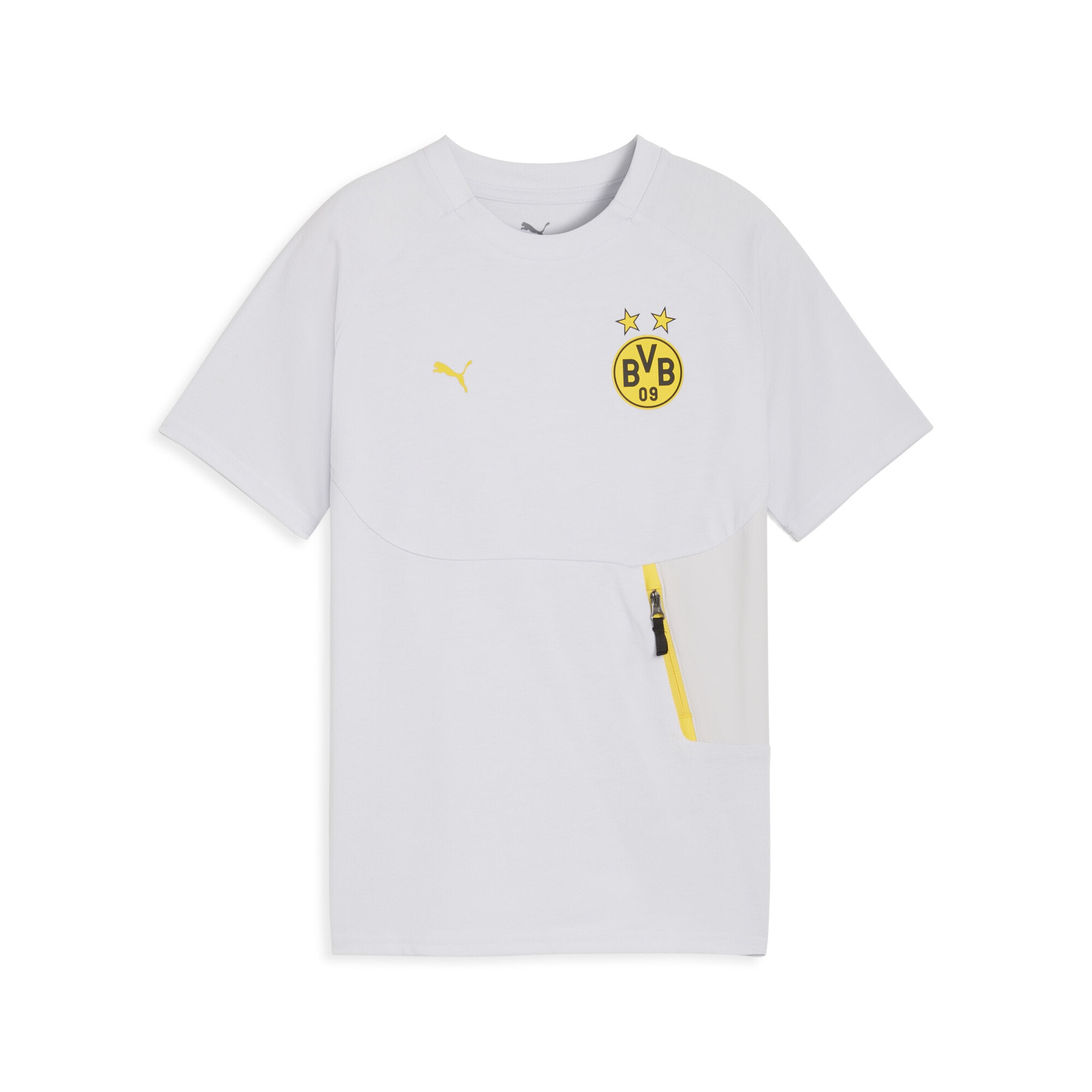 PUMA T-Shirt "Borussia Dortmund PUMATECH Pocket T-Shirt Jugendliche"