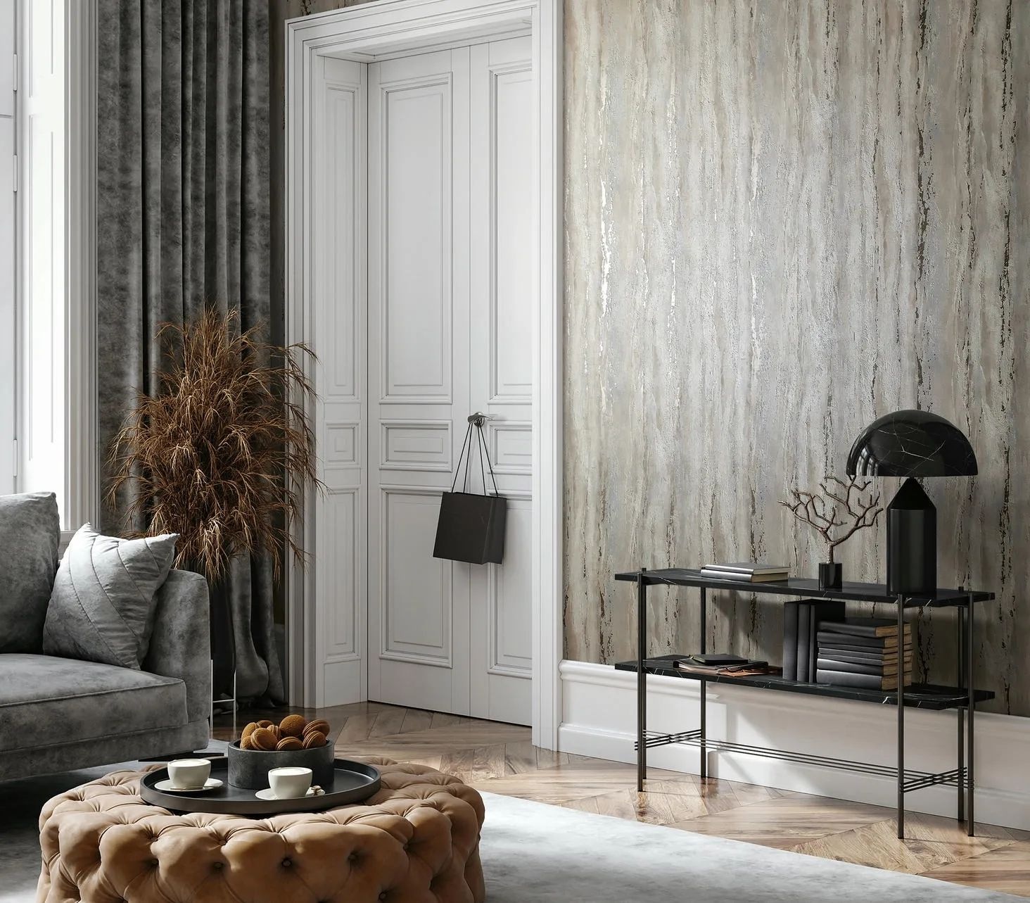 Marburg Vliestapete »Tapete Urban Stone«, urban, moderne Vliestapete für Wohnzimmer Schlafzimmer Küche