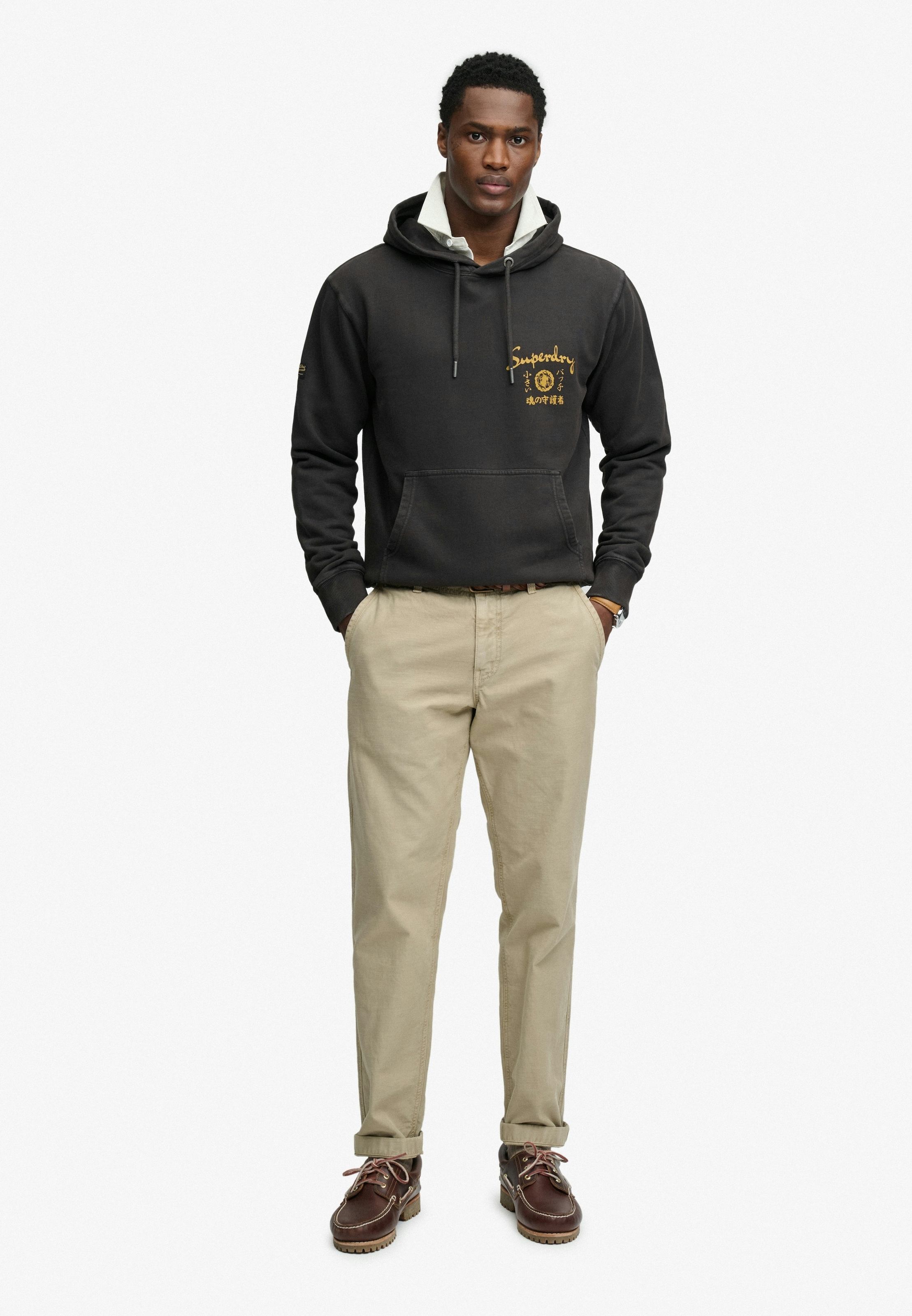Superdry Kapuzensweatshirt »TOKYO NARRATIVE LOOSE HOOD«, mit coolem Tattoo-Print
