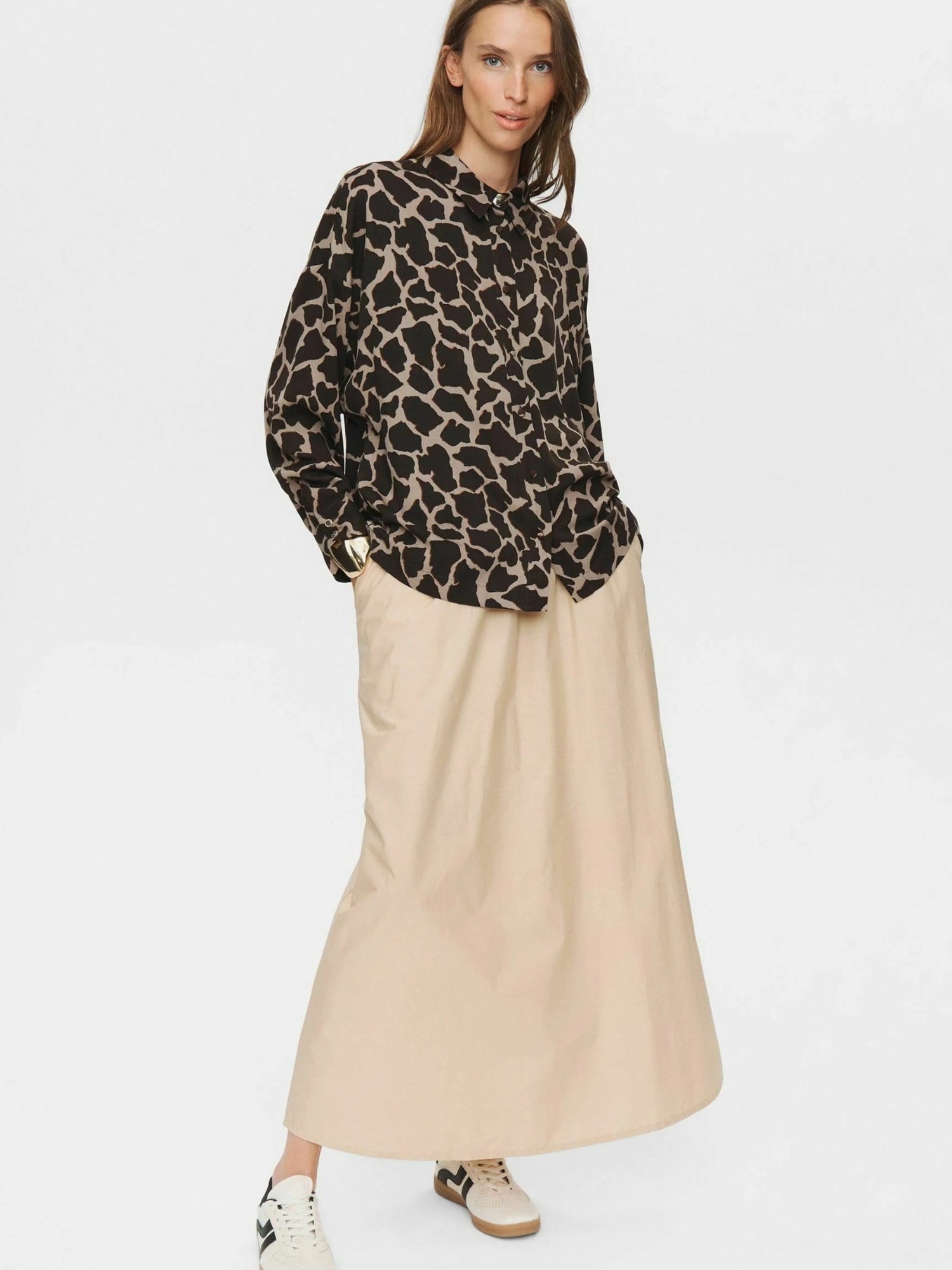 nümph Langarmhemd »Nümph Shirt NUHANA«