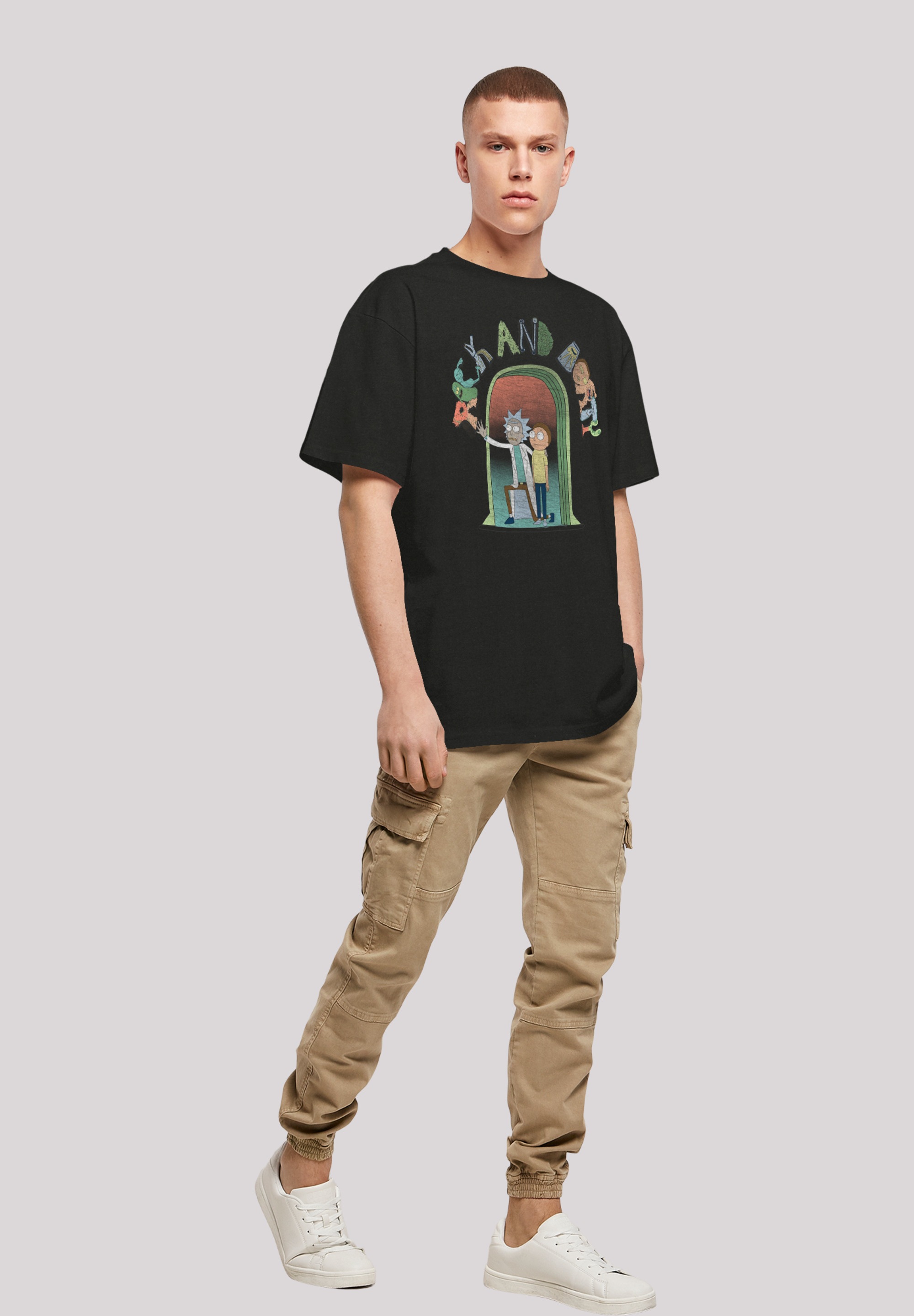 F4NT4STIC T-Shirt »Rick und Morty«, Print