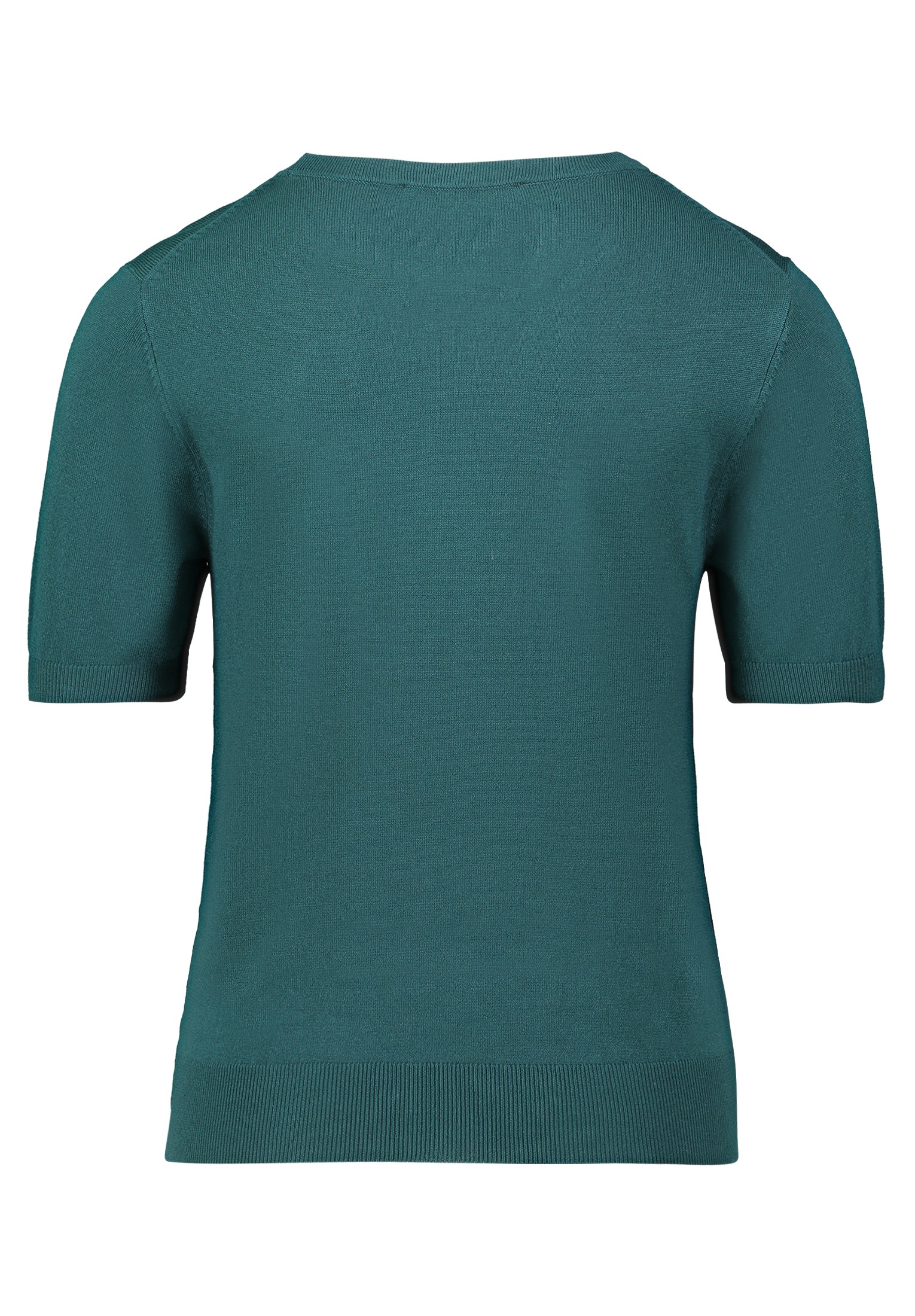 Betty&Co Kurzarmshirt "Betty & Co Feinstrickpullover mit Rundhalsausschnitt günstig online kaufen