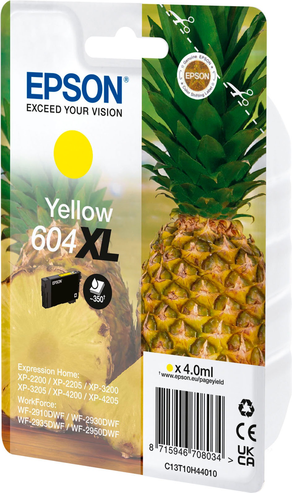 Epson Tintenpatrone »16 Mulitpack XL - 4 Farben- Druckerpatrone«