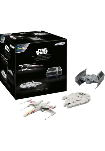 Modellbausatz »3 Star Wars Modellen (Millennium Falcon, X-Wing Fighter, TIE Fighter)«