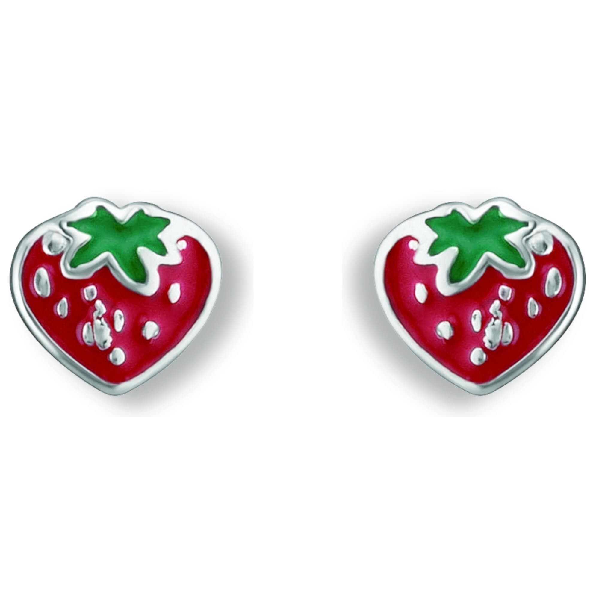 ONE ELEMENT Paar Ohrstecker »Erdbeere Ohrringe Ohrstecker aus 925 Silber«, Damen  Silber Schmuck Erdbeere für bestellen | BAUR